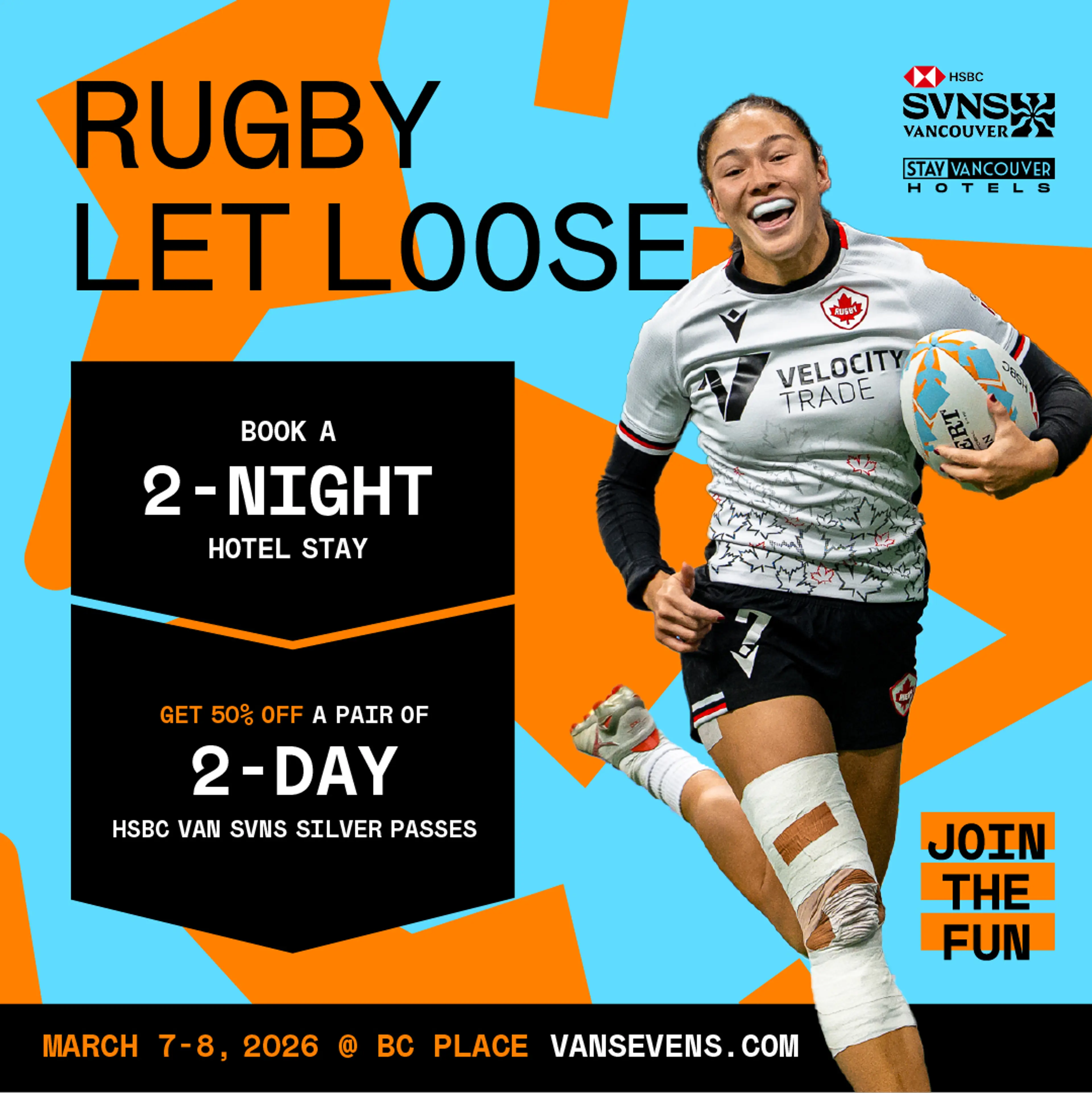 2 Days Play x 2 Nights Stay. JOIN THE FUN! 