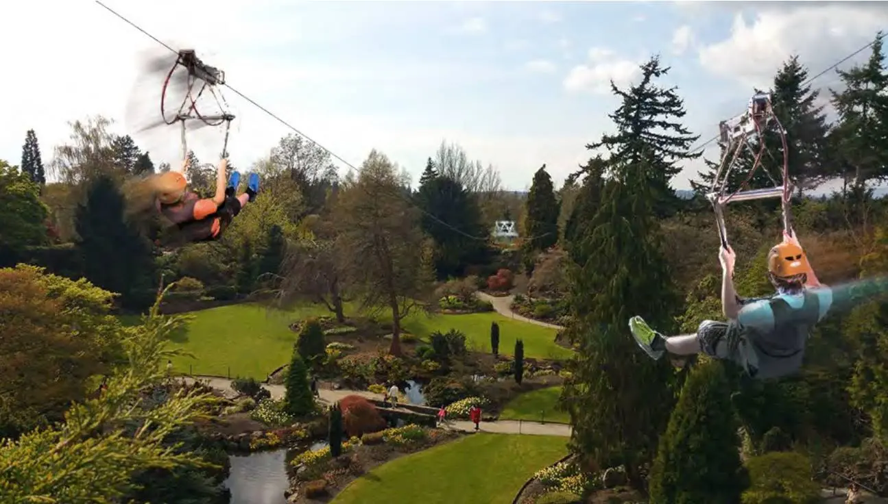Permanent zip line could be coming to a Vancouver park this spring