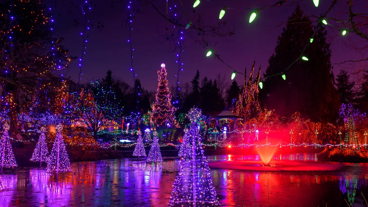 VanDusen Gardens Festival of Lights in Vancouver