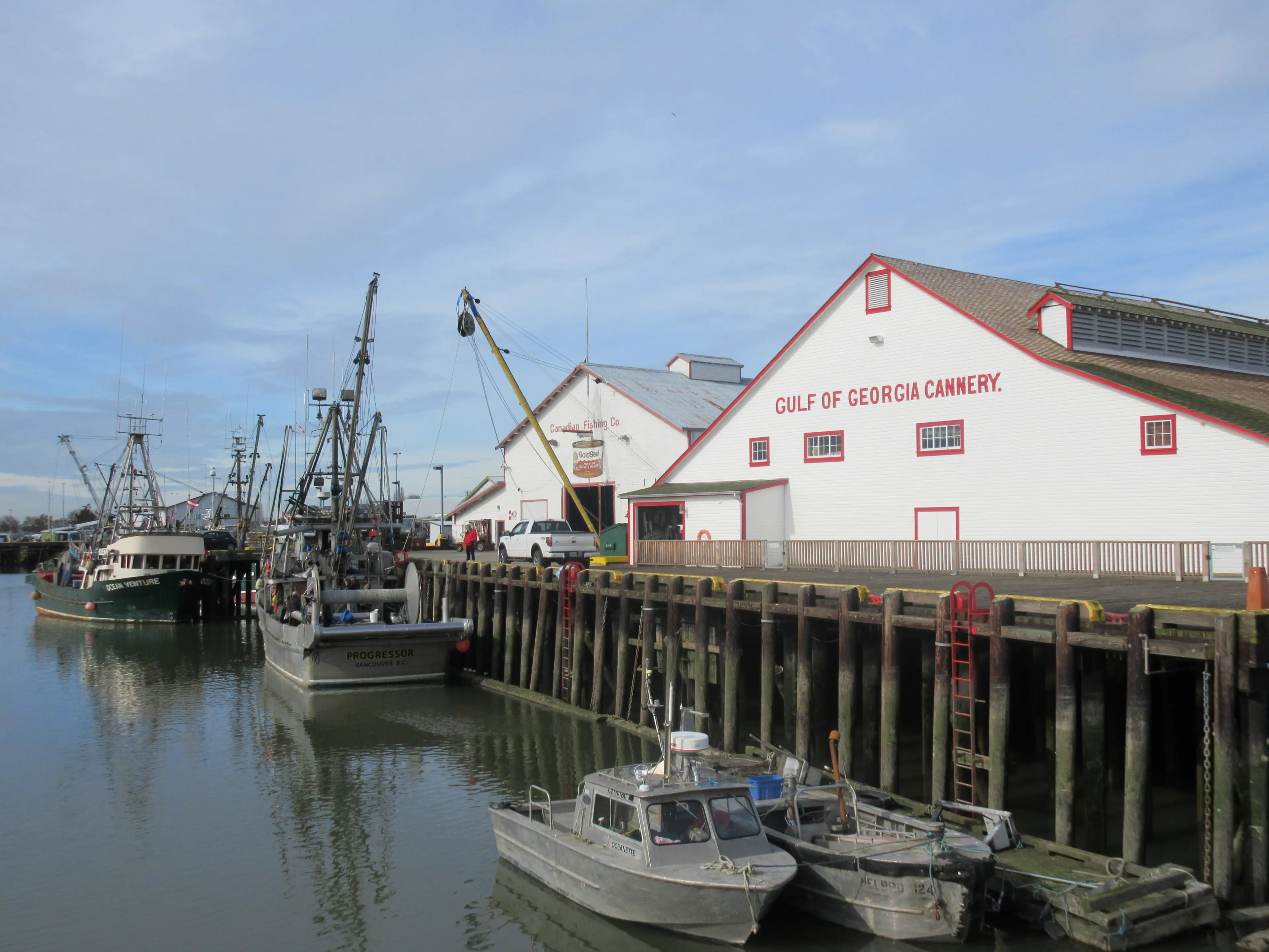 Gulf of Georgia Cannery NHS harbourview