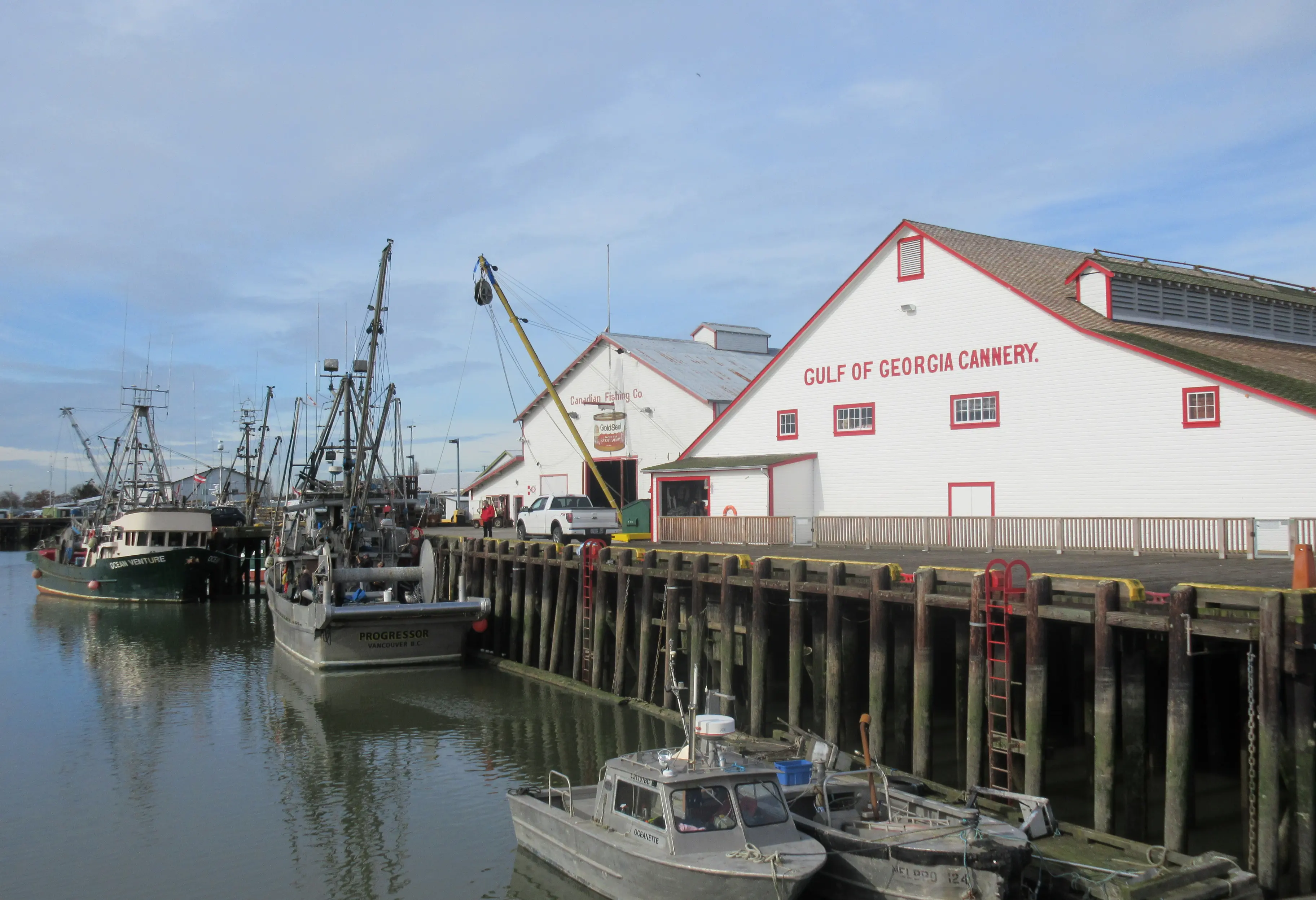 Gulf of Georgia Cannery NHS harbourview