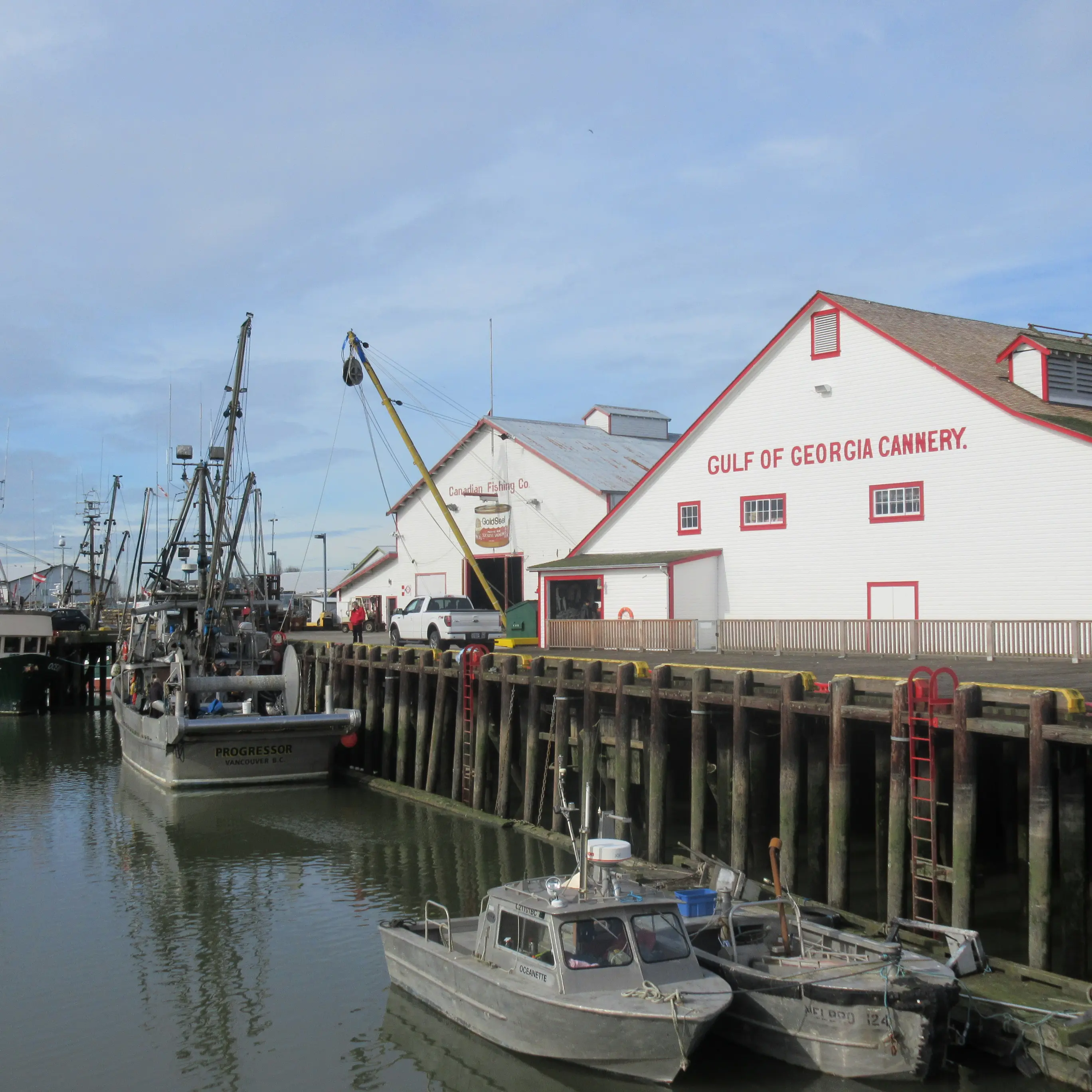 Gulf of Georgia Cannery NHS harbourview