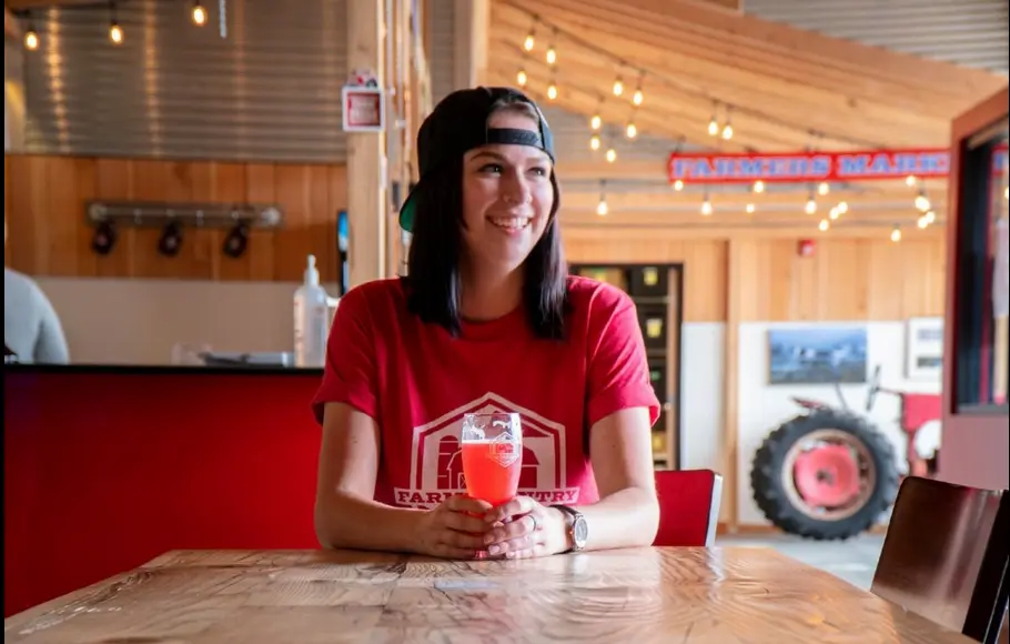 Tasting room at Farm Country Brewing