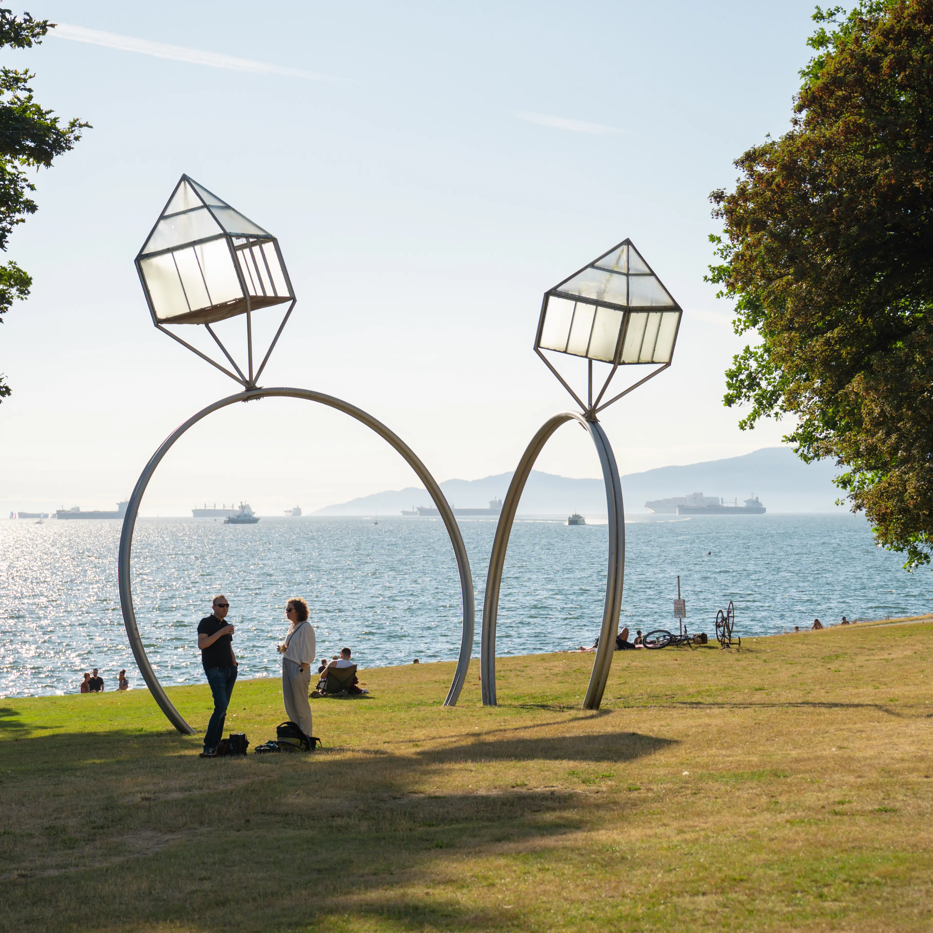 Engagement Rings Sculpture