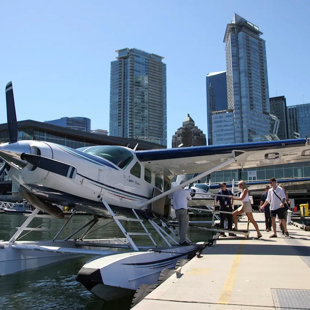 Seair Seaplanes Boarding Aircraft
