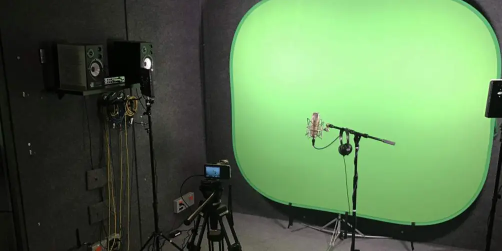 McBride recording studio at the Inspiration Lab at the Vancouver Central Library