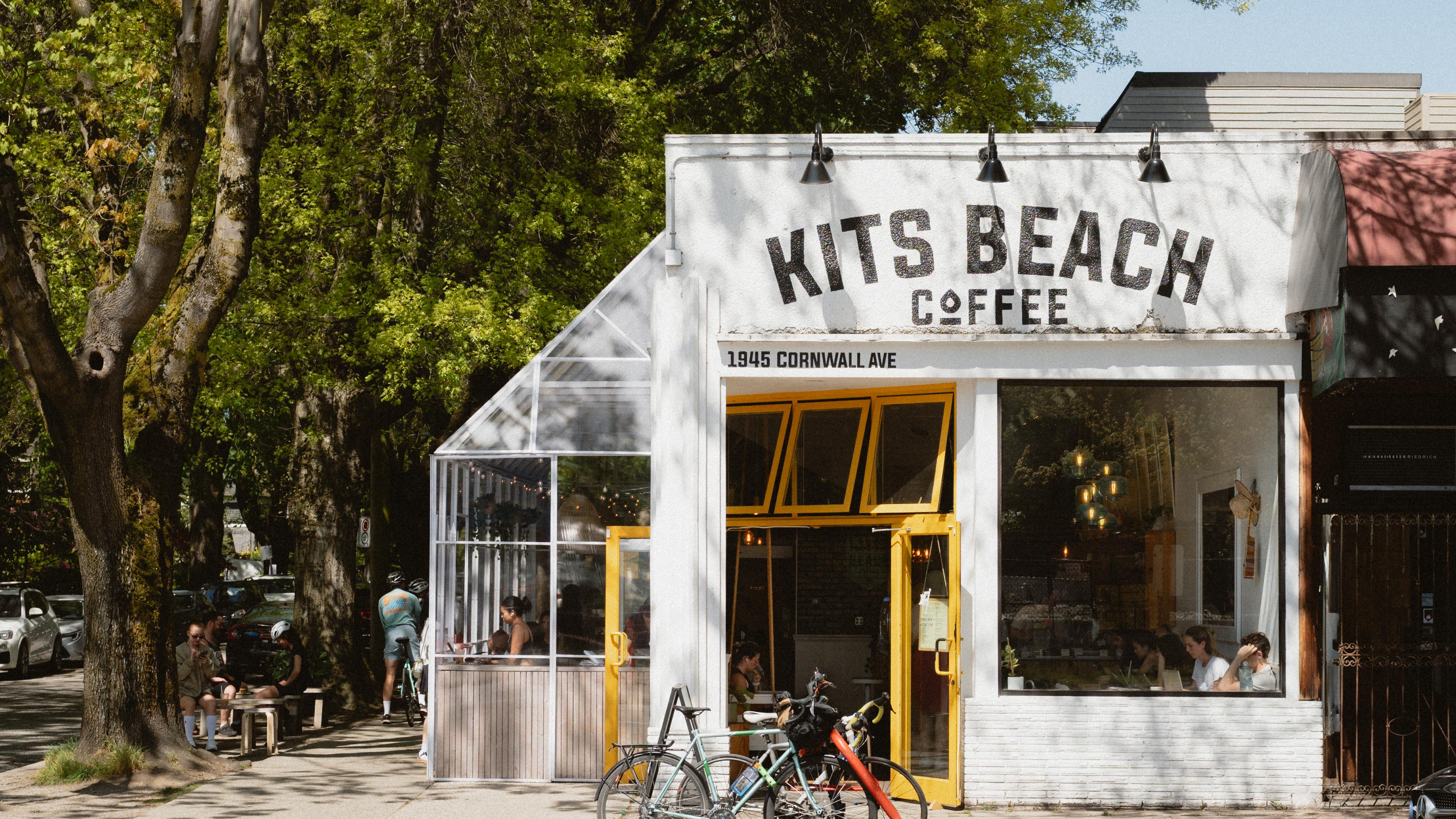 Exterior of Kits Beach Coffee