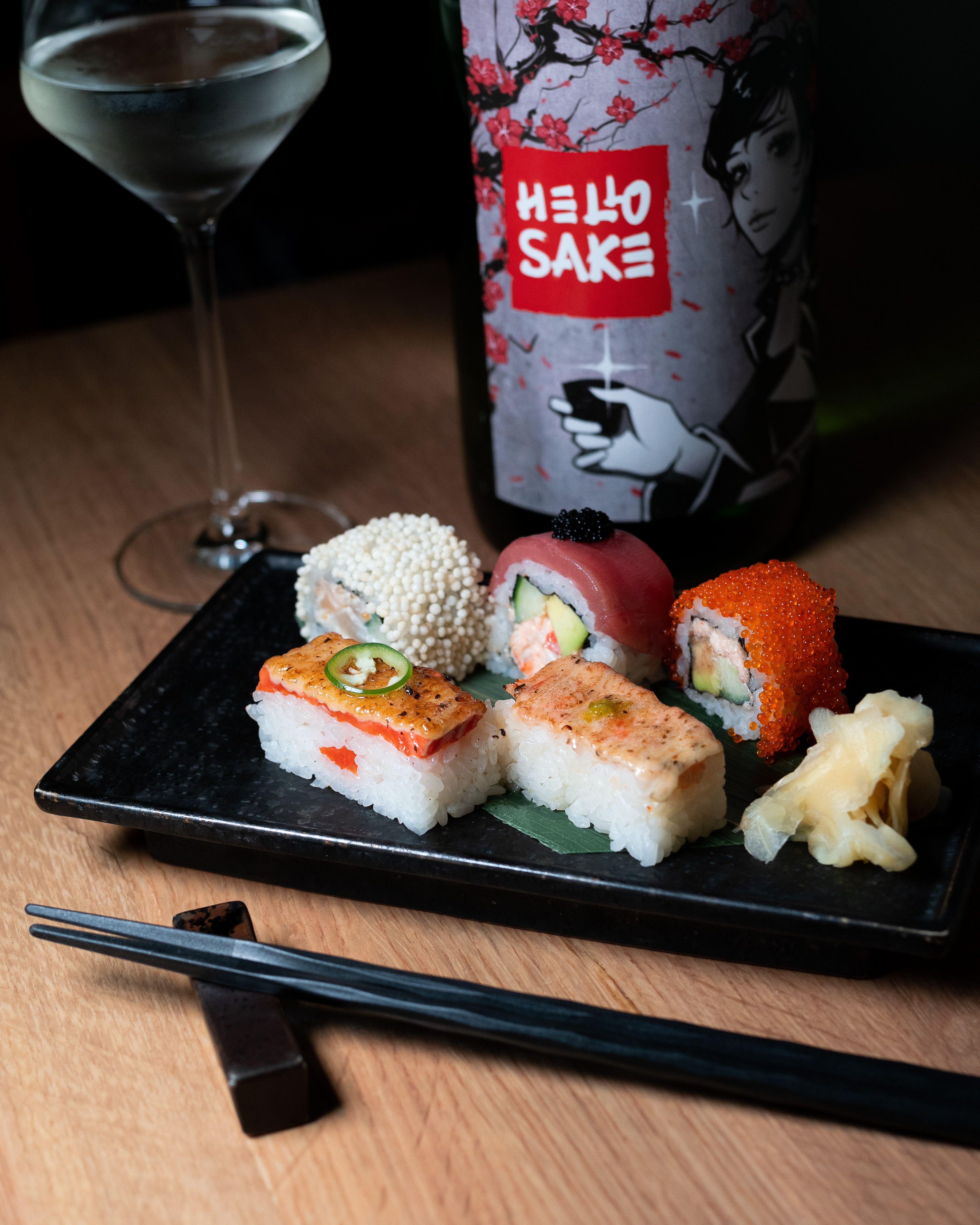 1st Course – Sushi Tasting