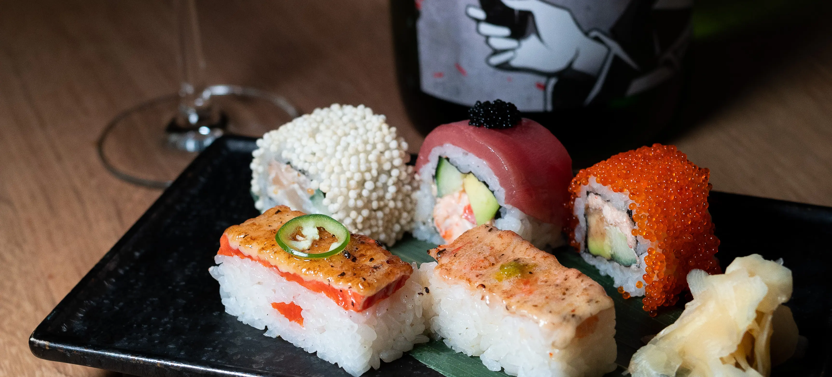 1st Course – Sushi Tasting