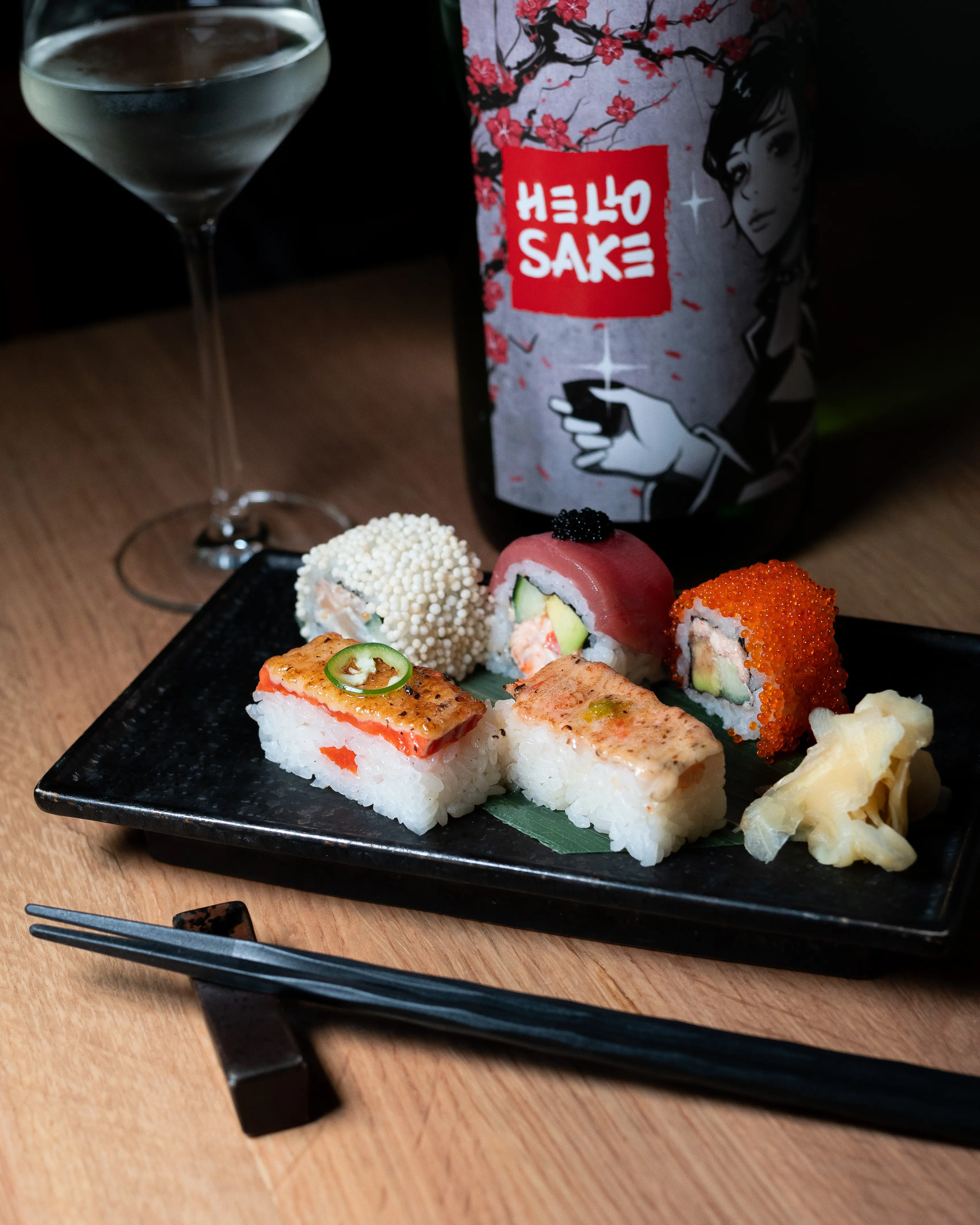 1st Course – Sushi Tasting