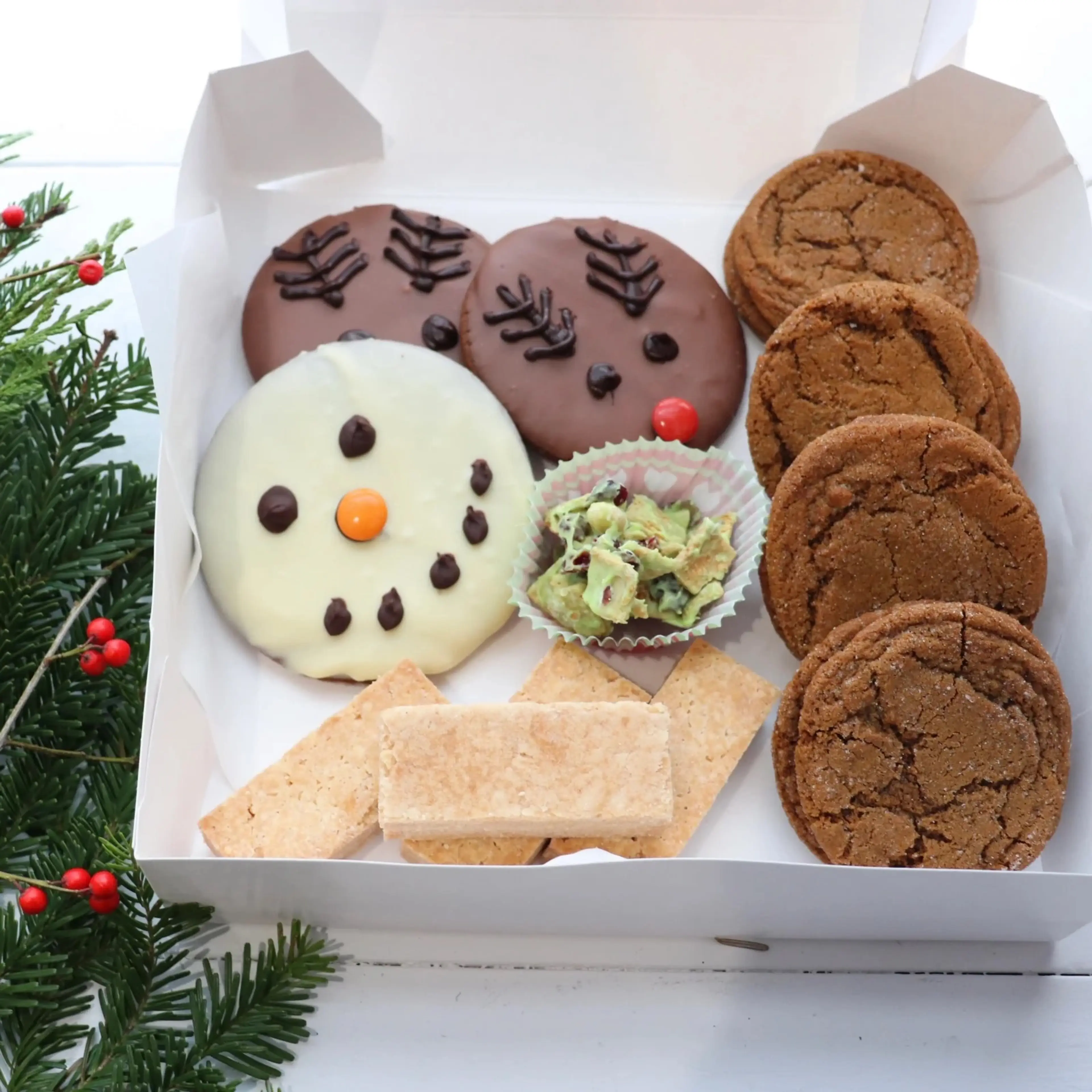 Christmas cookie box from Gabi and Jules