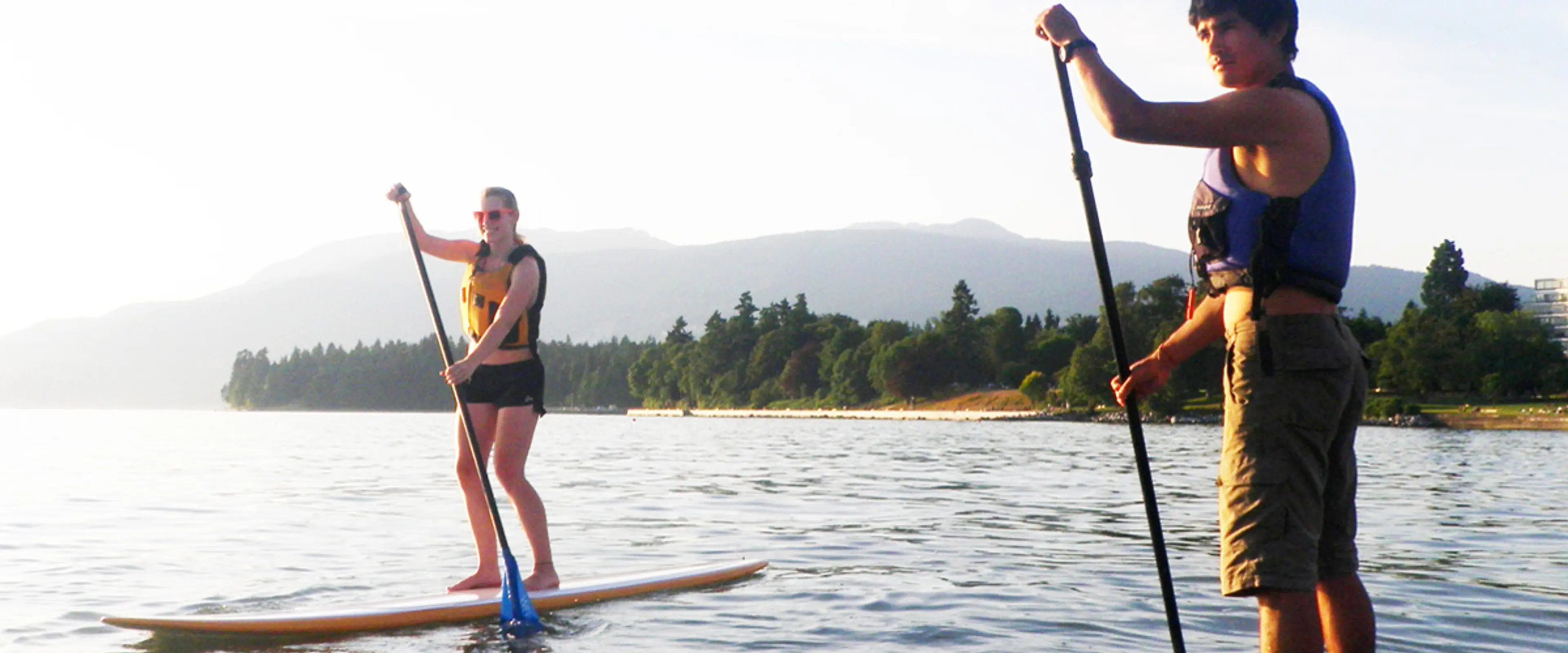 paddleboarding Vancouver