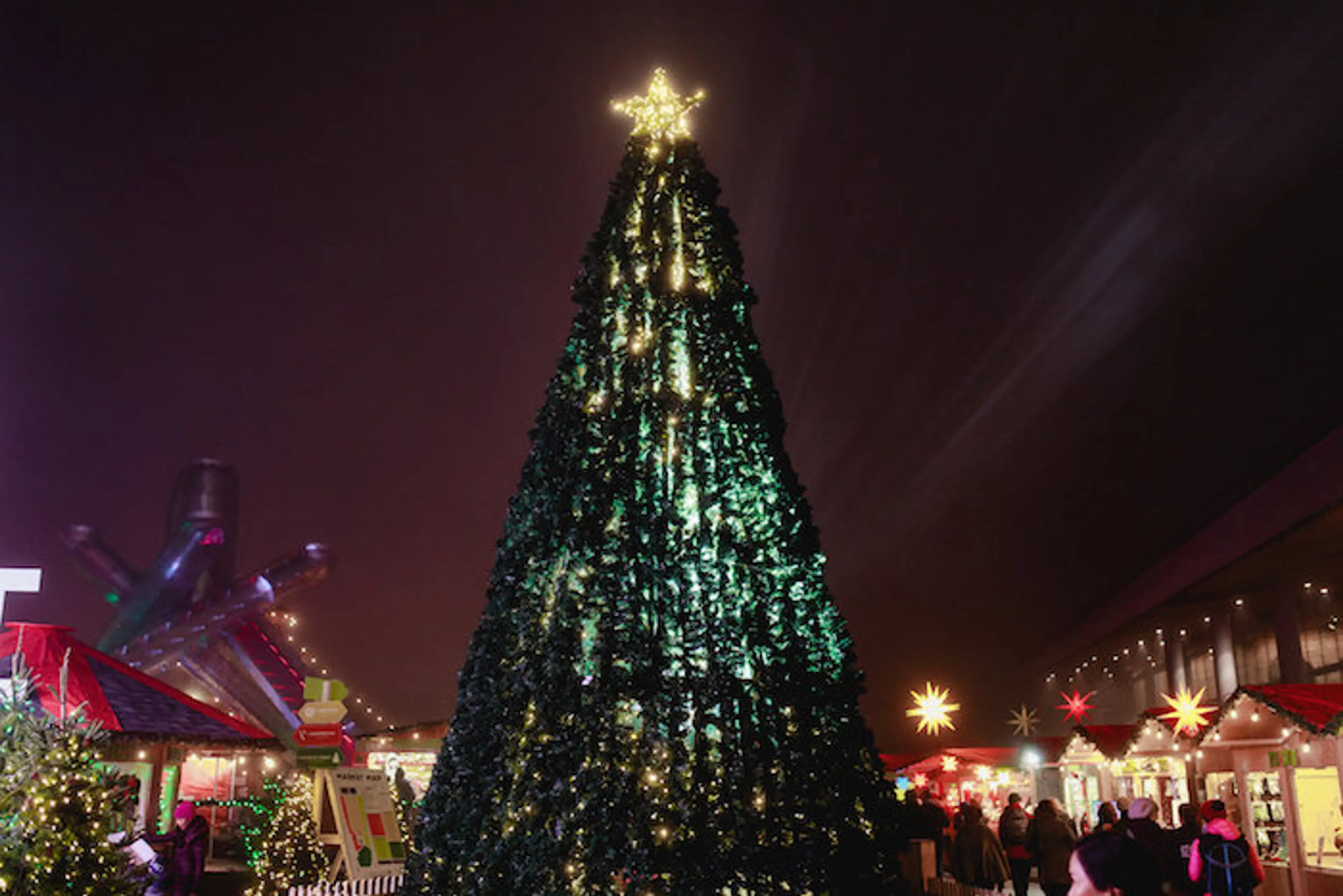 Vancouver Christmas Market Tree