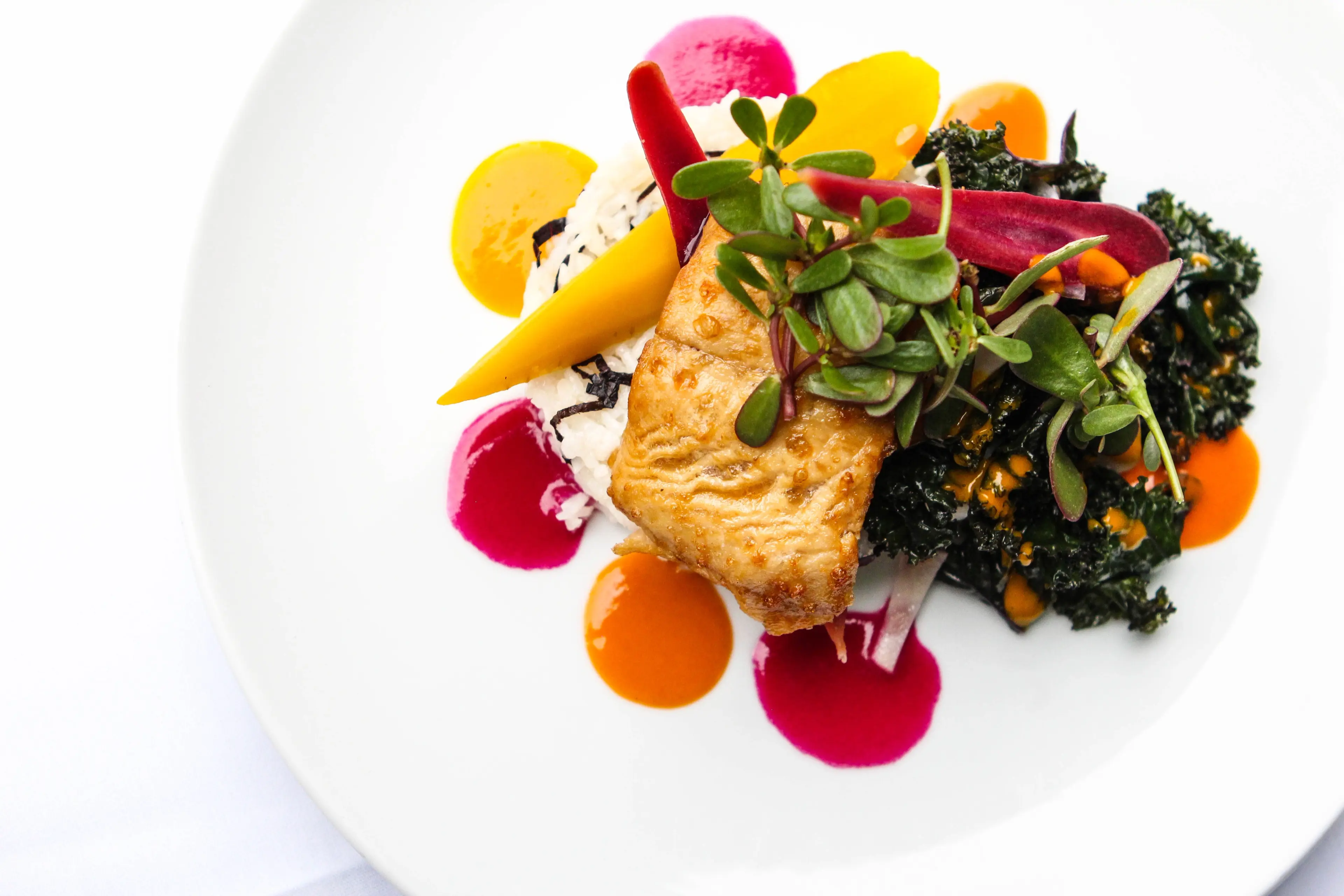 A plate of food at Shaughnessy Restaurant in Vancouver