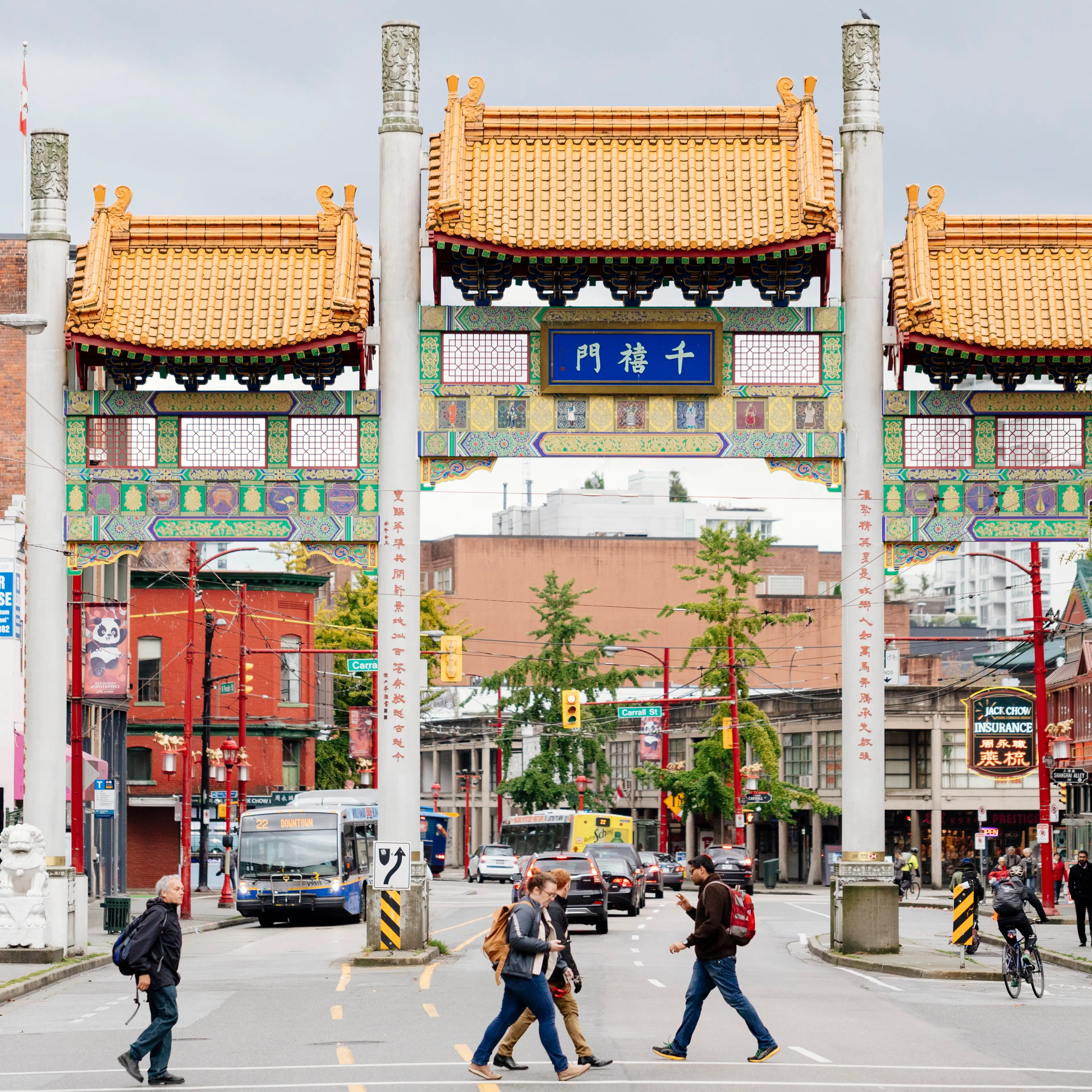 Millenium Gate - Chinatown Entrance