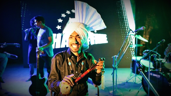Vijay Kumar Yamla performs at Bhangra on Main.