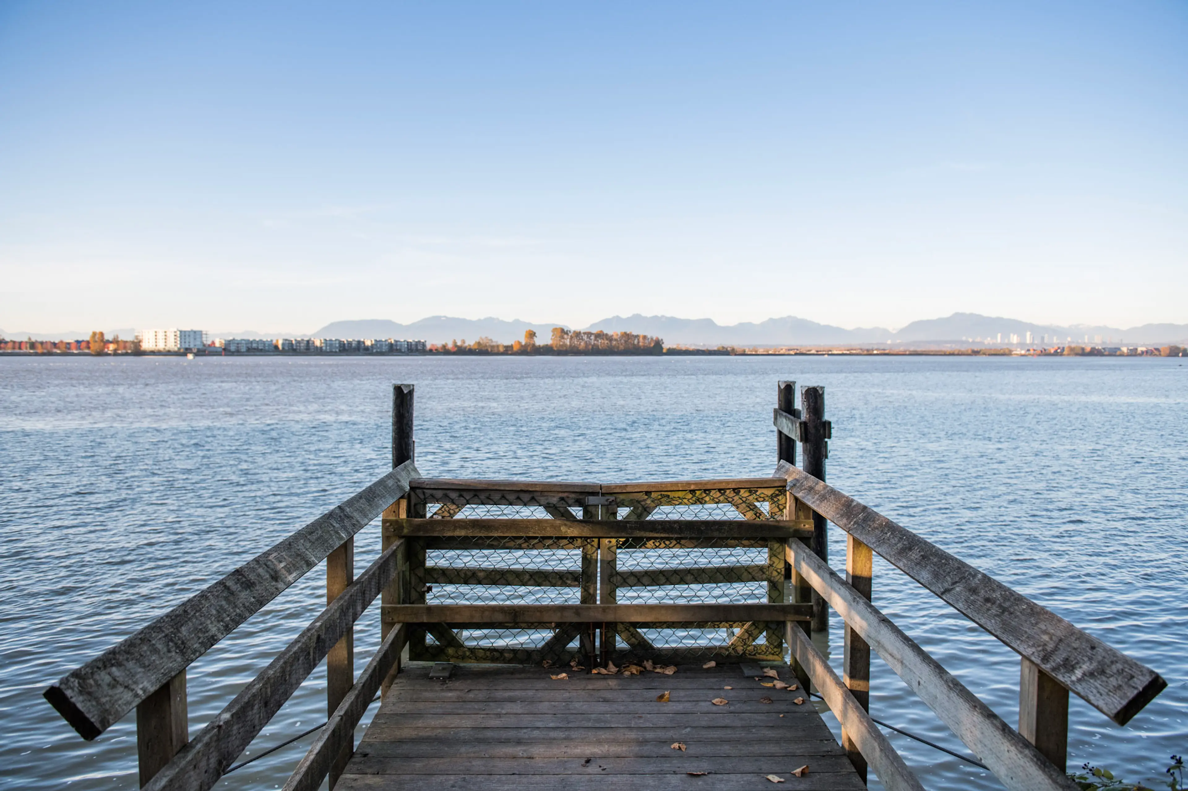 Pier at Deas Island Regional Park