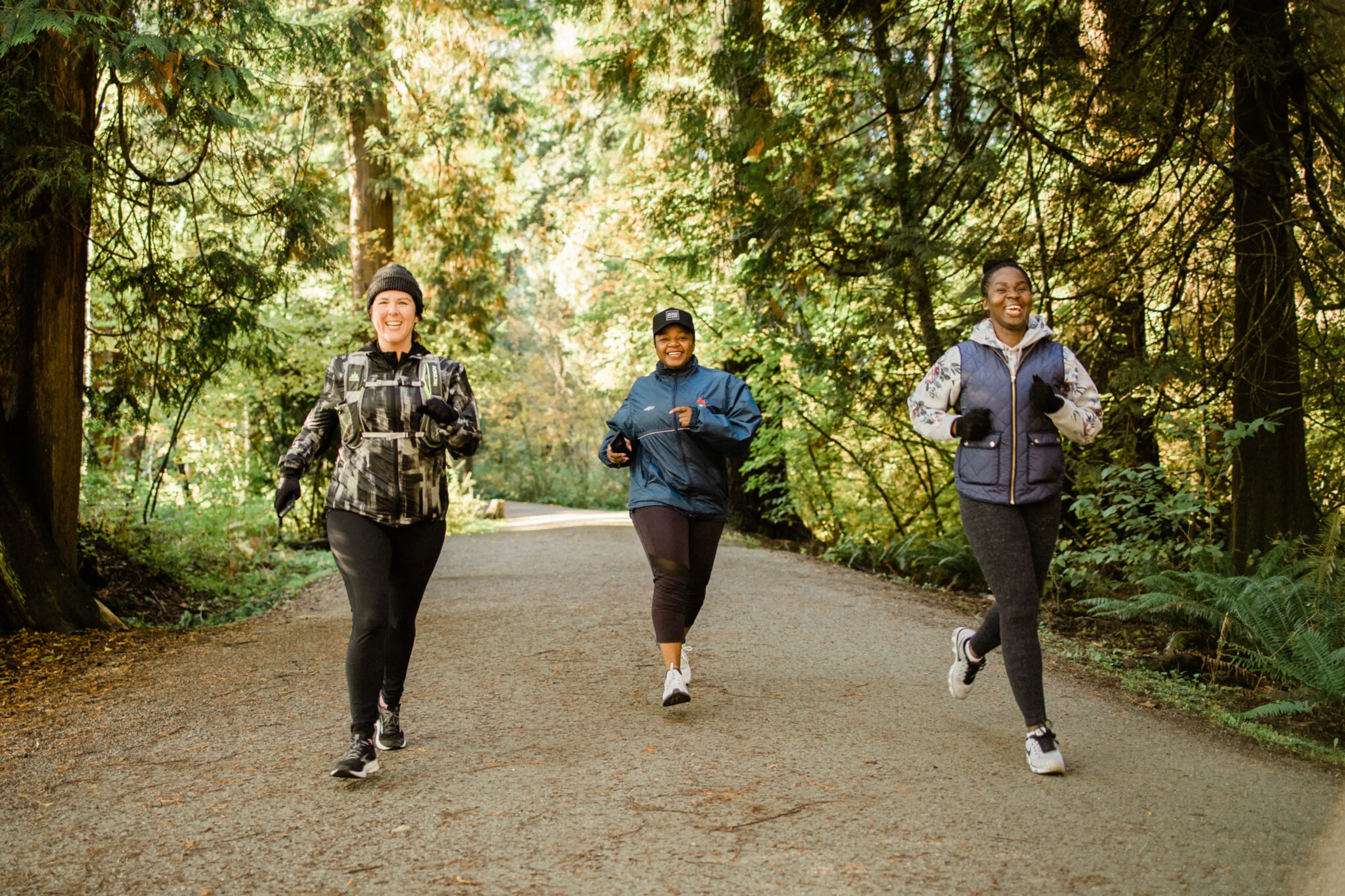 Participants at the Project Love Run event