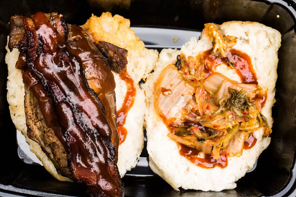 Lunch at Mr. Bannock Food Truck in Vancouver