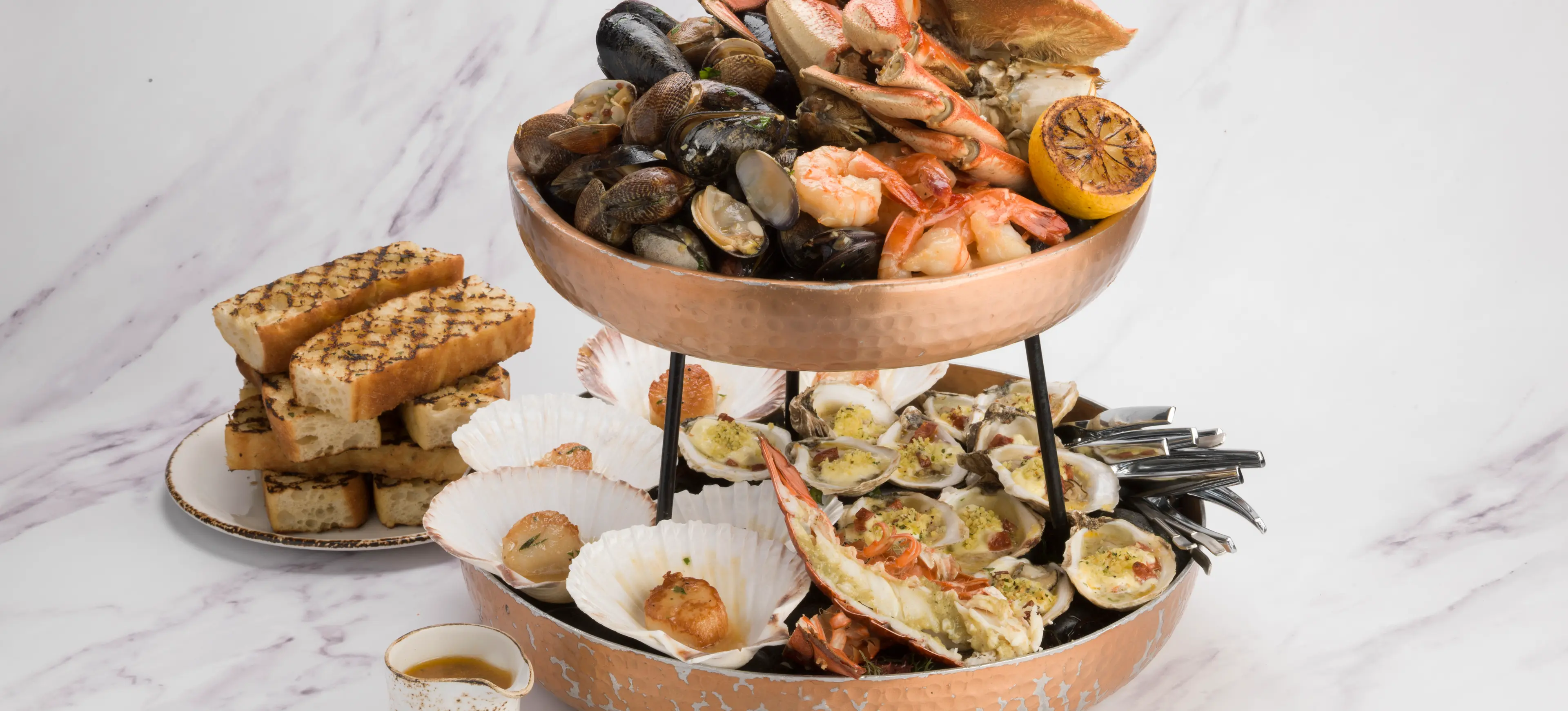 Hot Seafood Tower