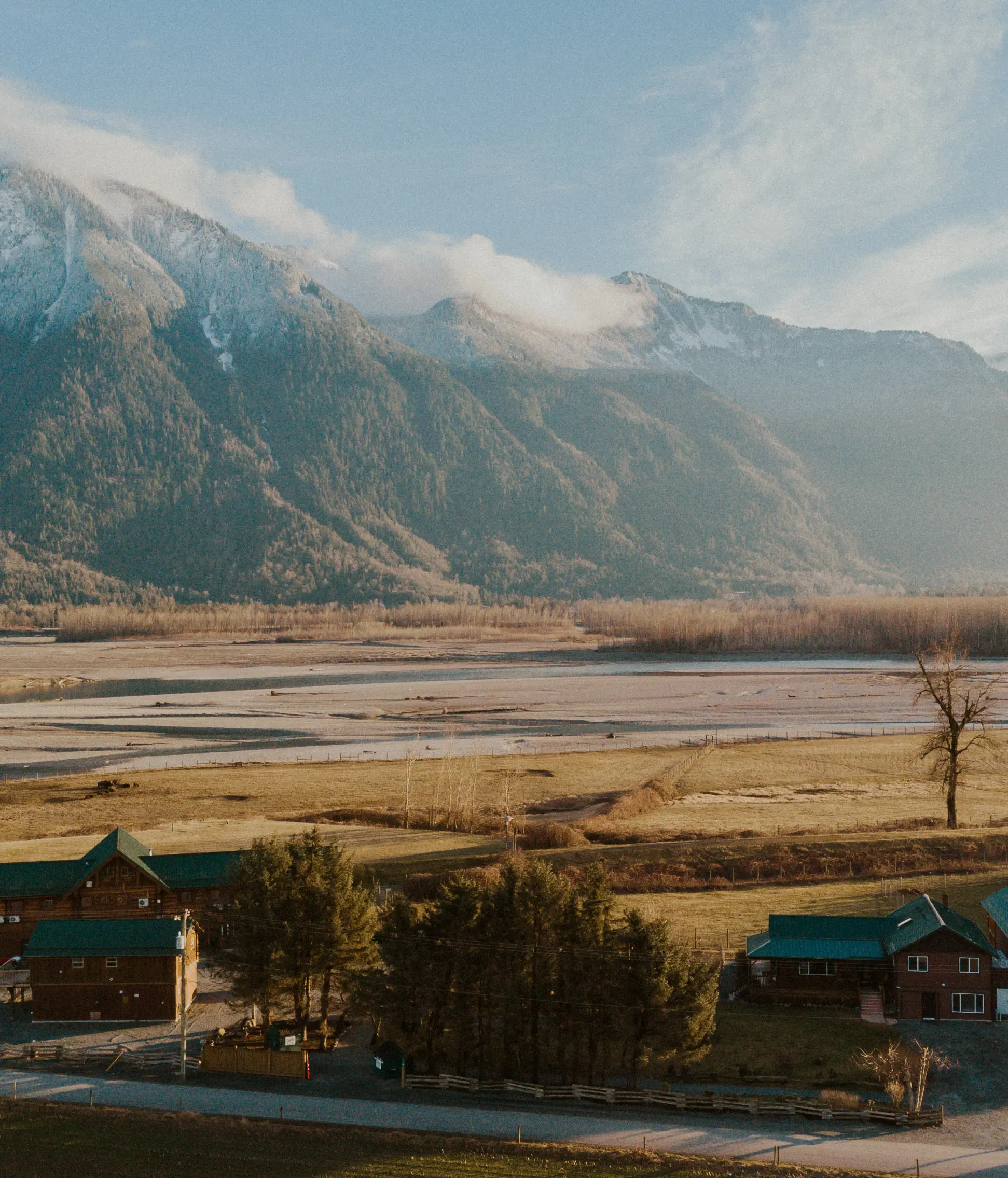 The property and the view