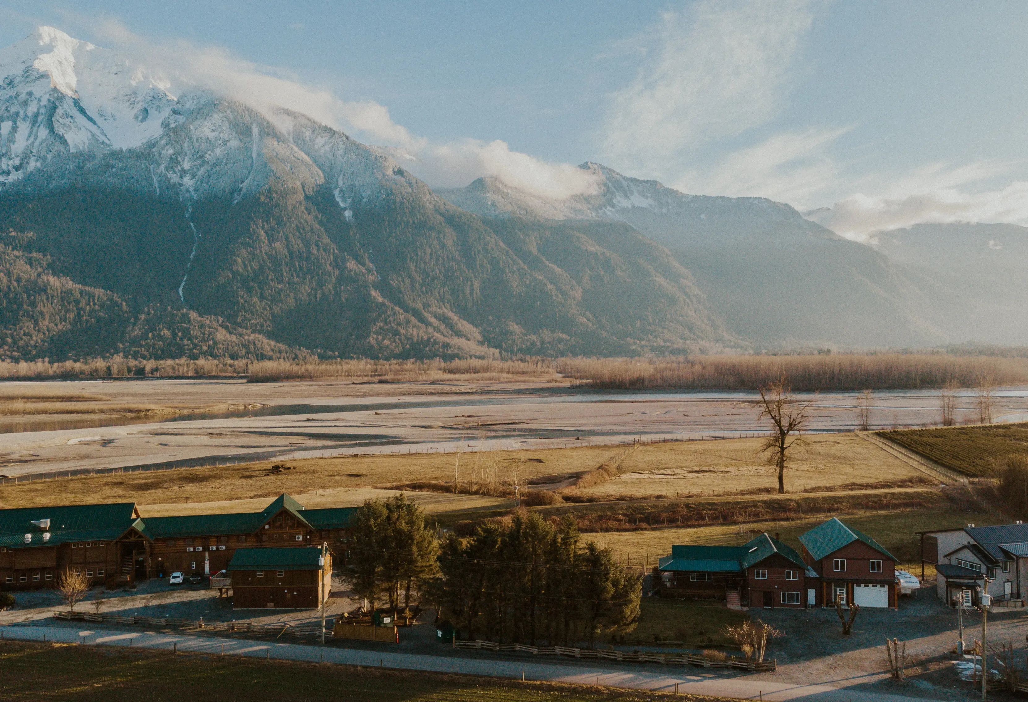 The property and the view