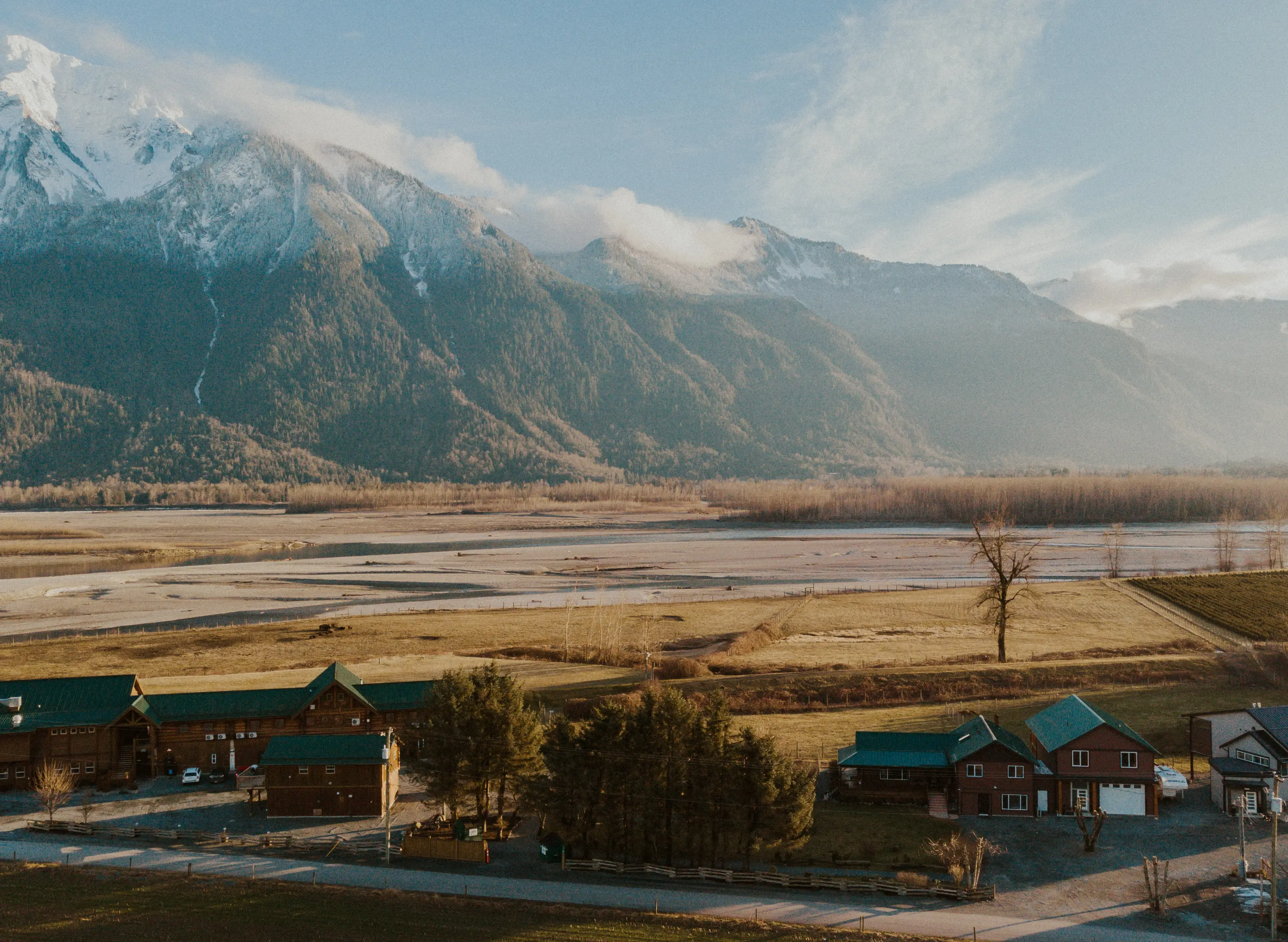 The property and the view