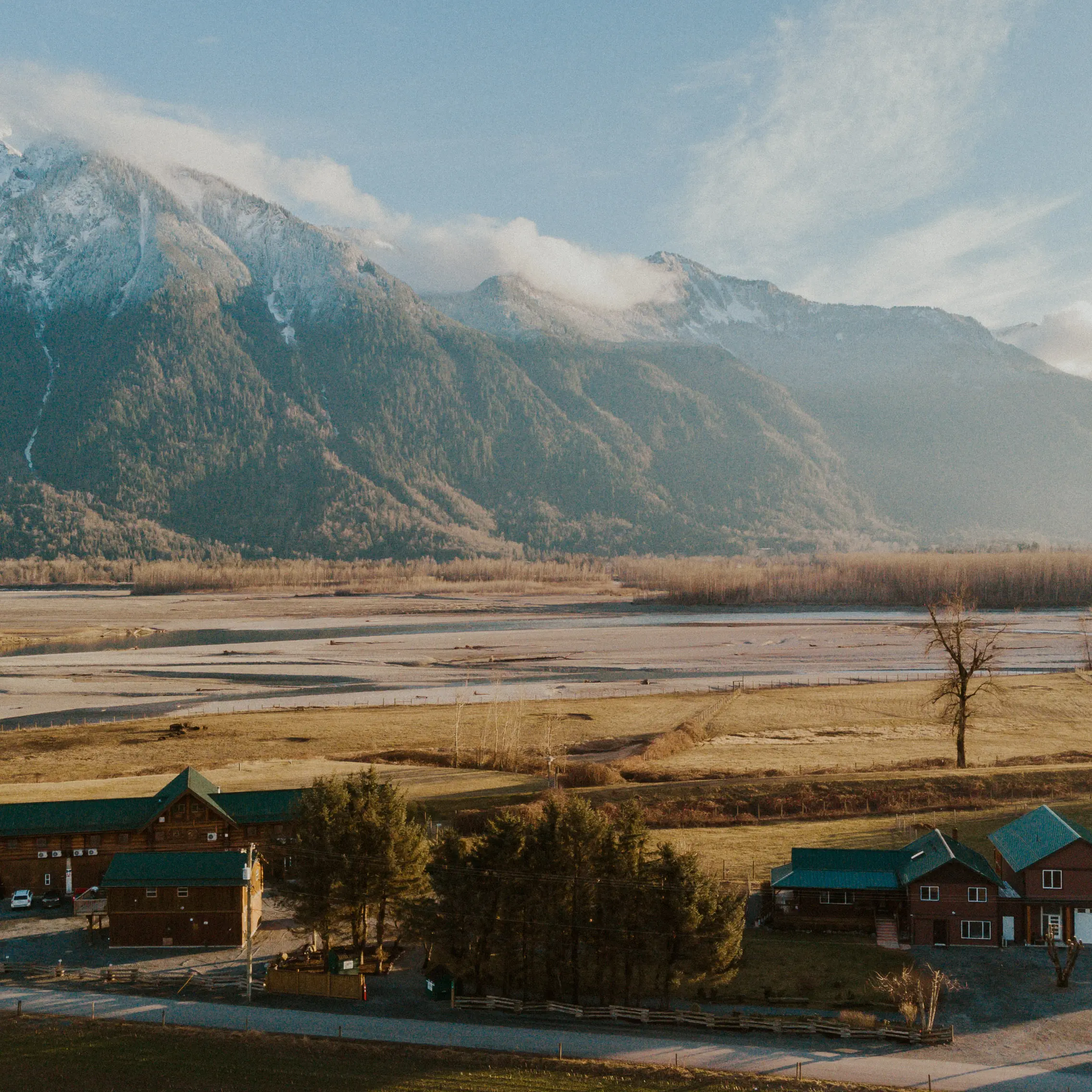 The property and the view