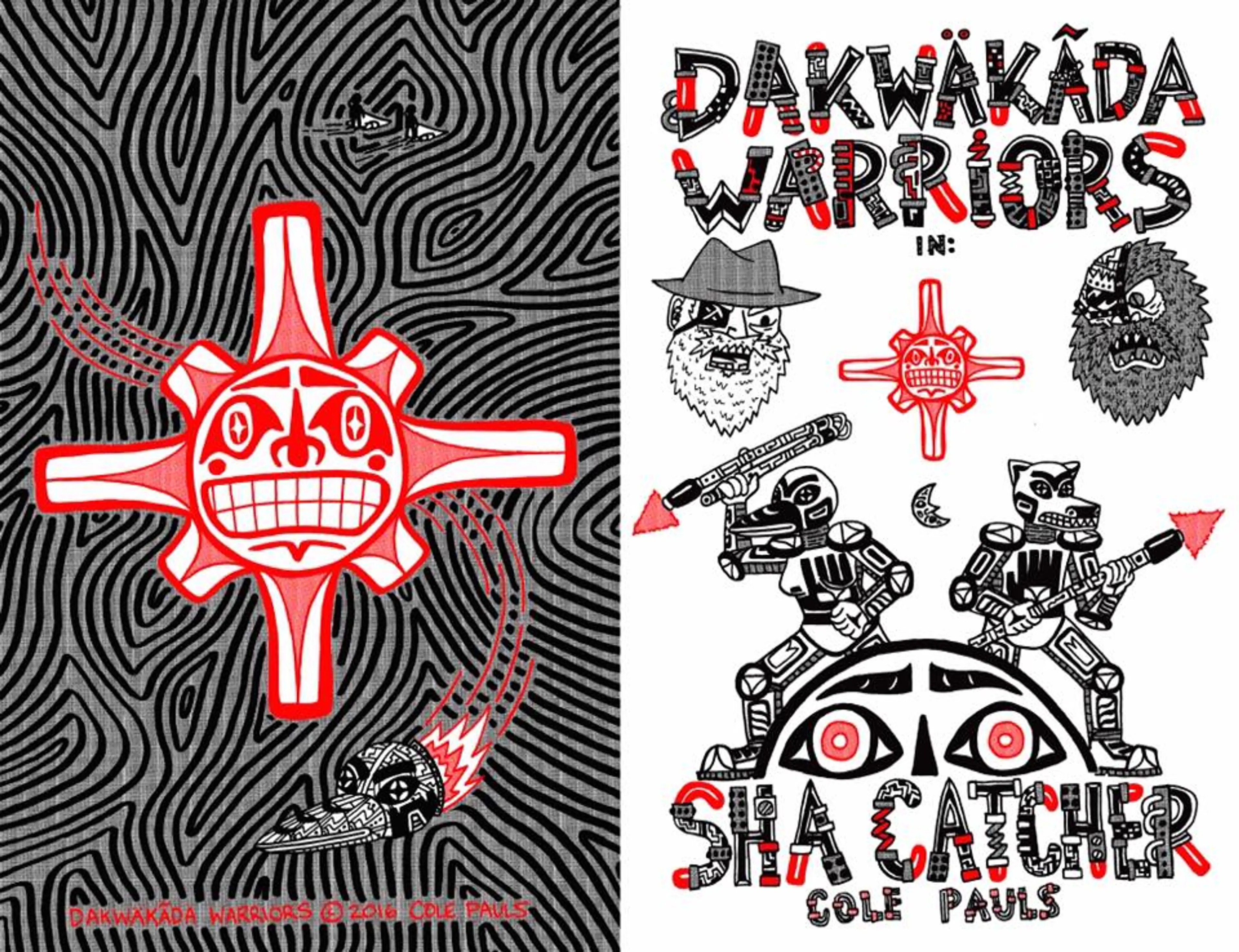 Cole Pauls VABF Indigenous Comics Artist Talk