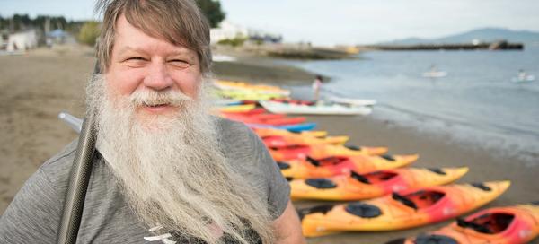 Jericho Beach Kayak Kayaks on the Beach