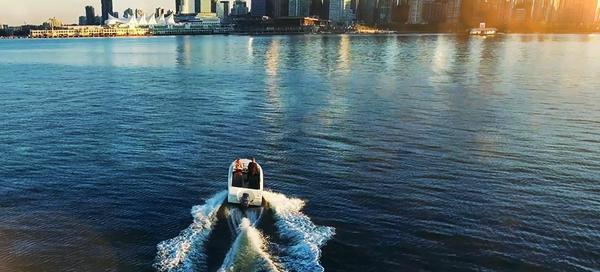 Granville Island Boat Rental Boat in Coal Harbour