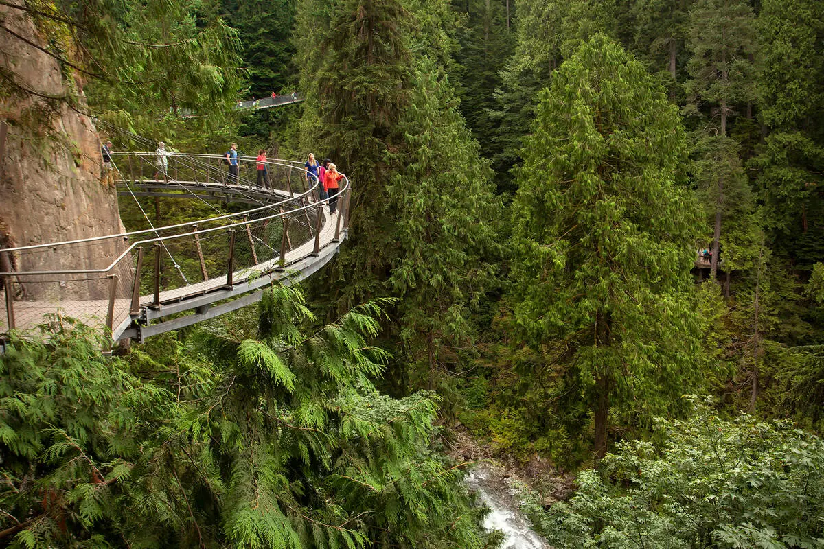 Cliffwalk at the Capilano Suspension Bridge