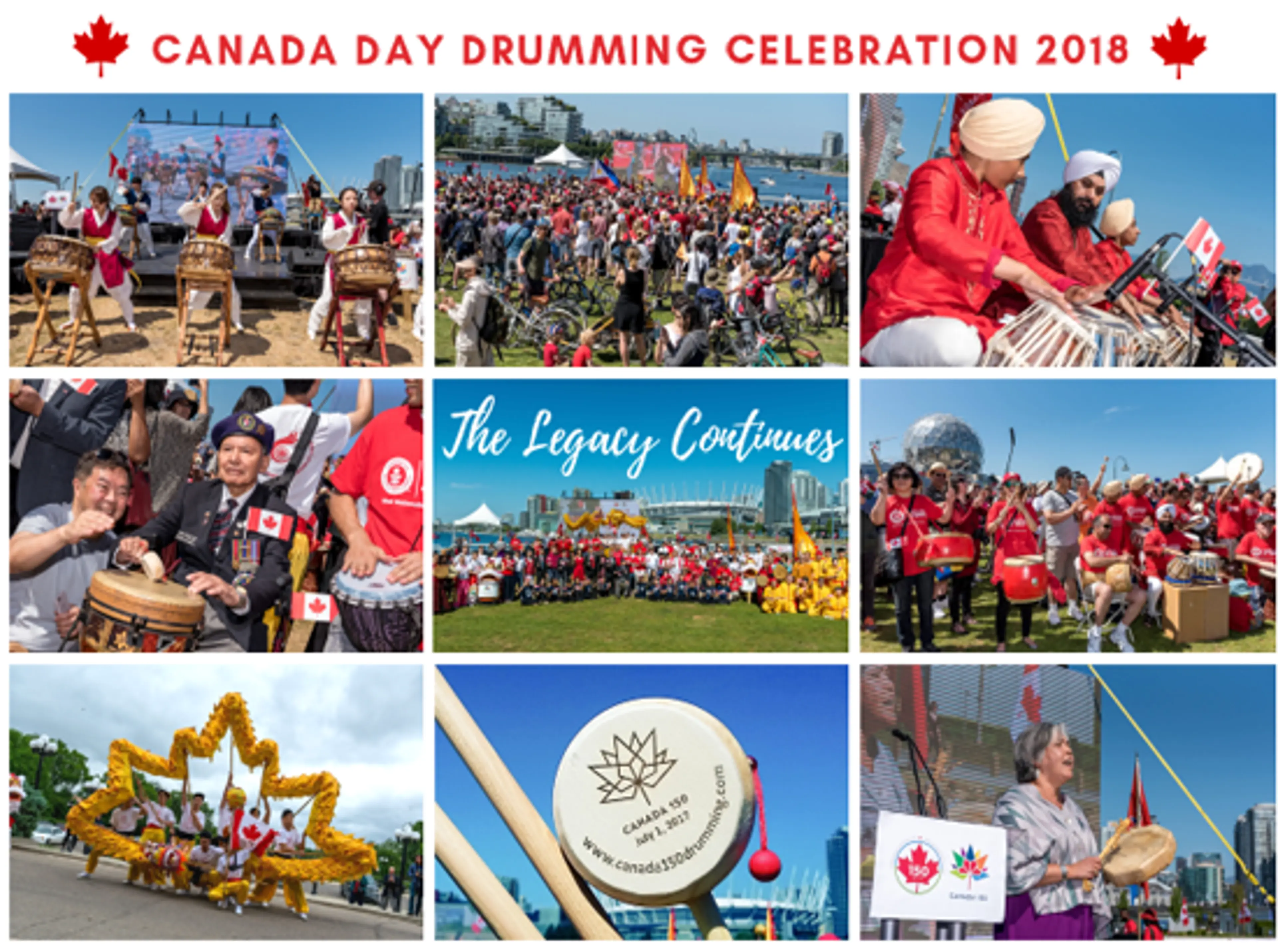 Celebrate Canada Day at the 2nd Annual Drumming Celebration