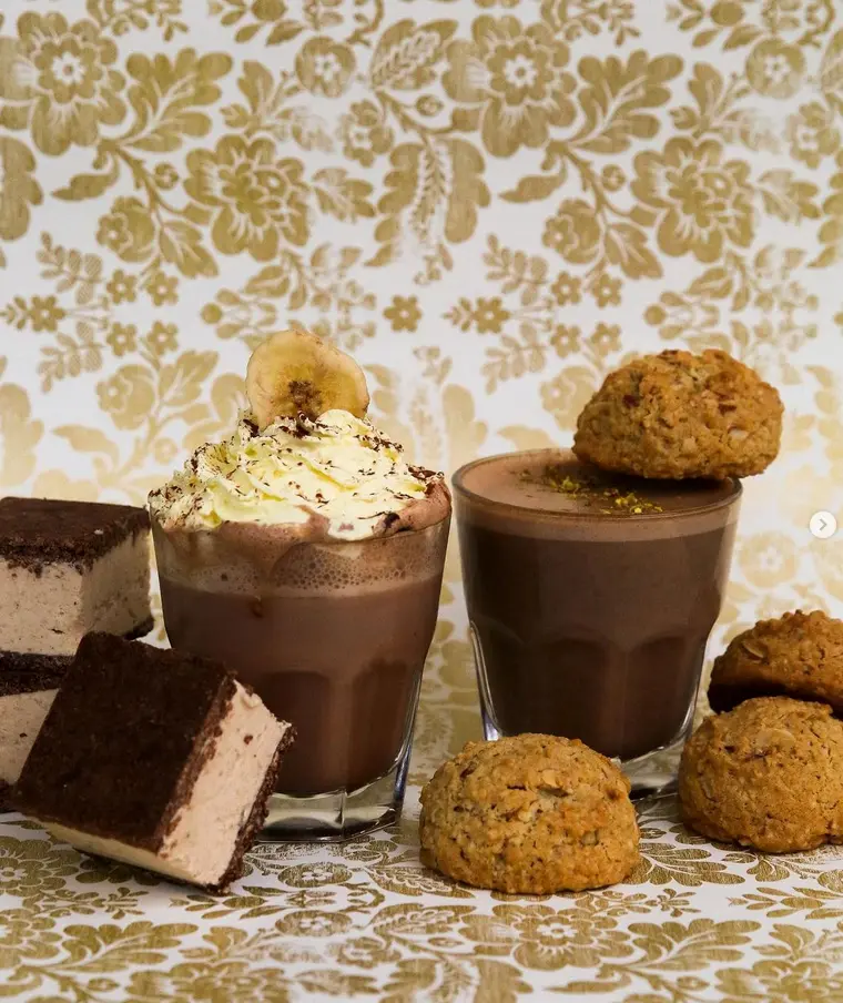 Specialty hot chocolates at Honolulu Coffee in Vancouver