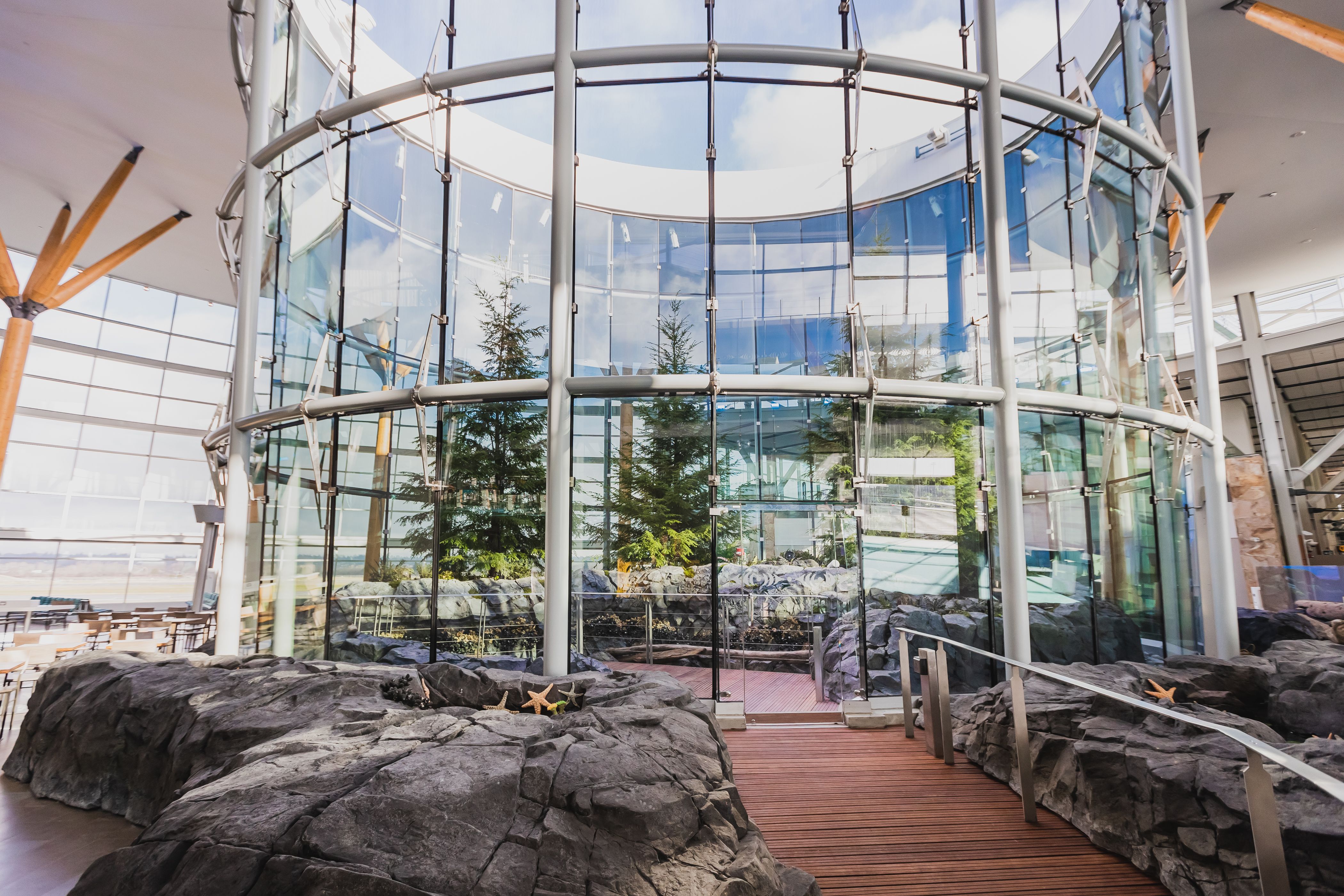 Pier D Atrium at YVR Airport