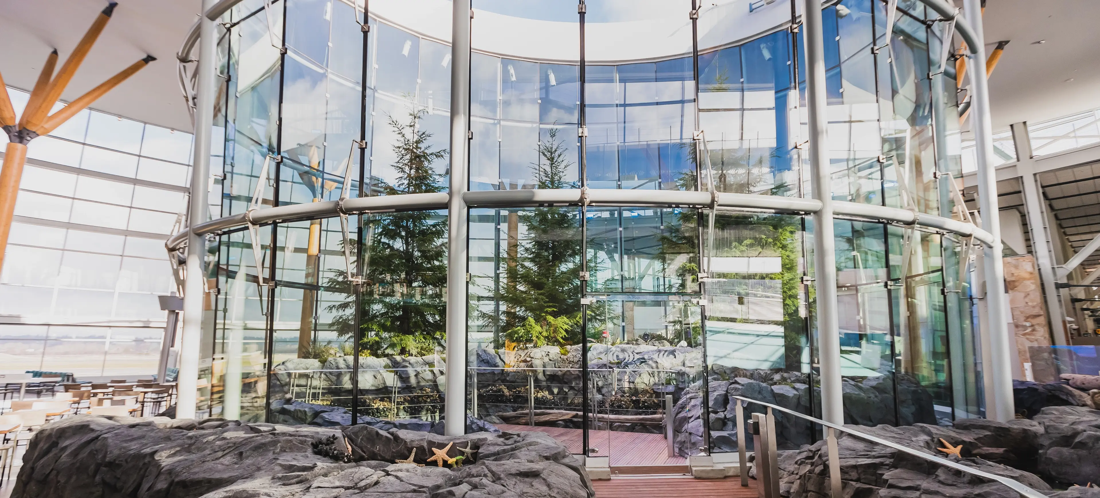 Pier D Atrium at YVR Airport