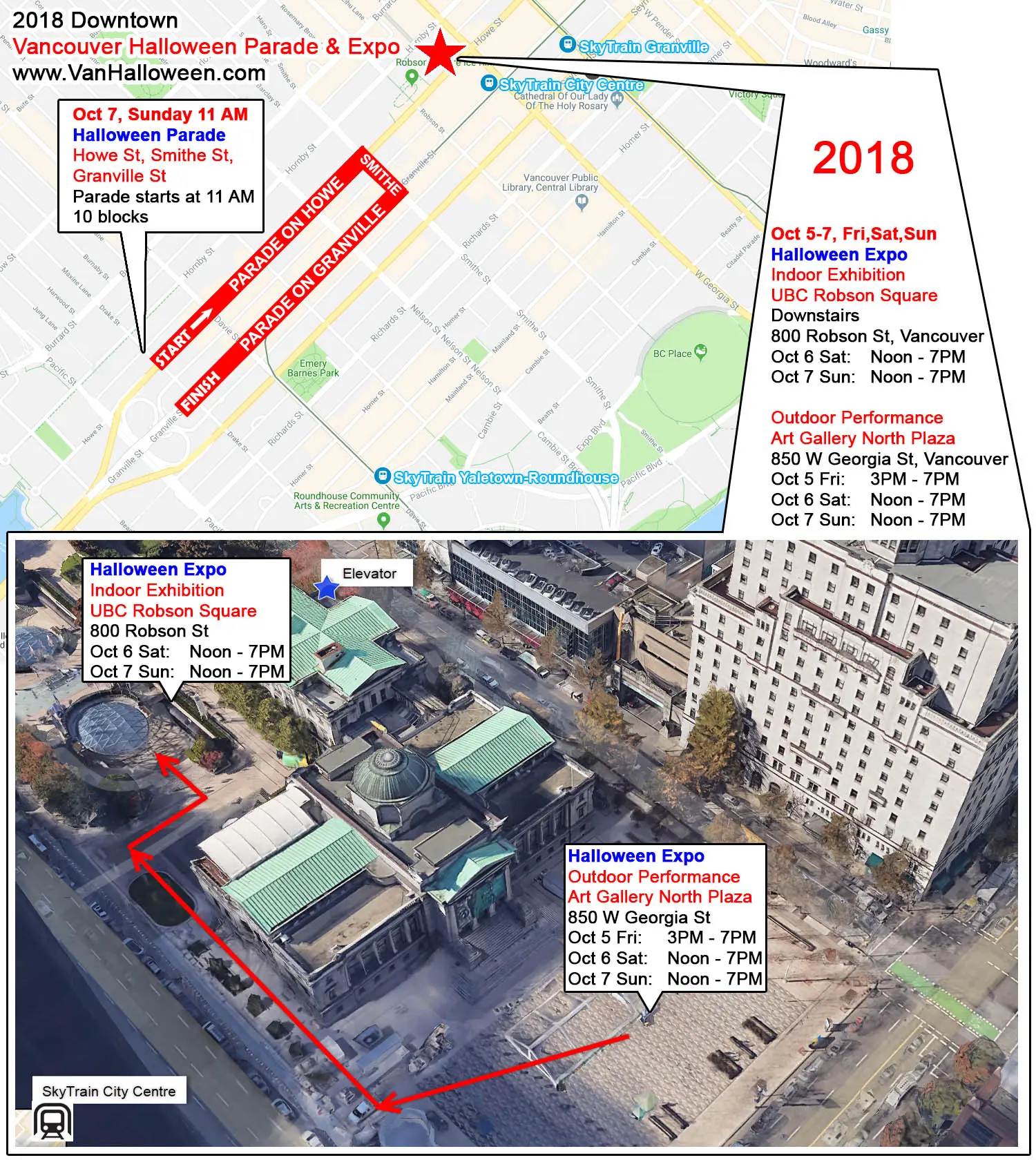 vancouver halloween parade 2018