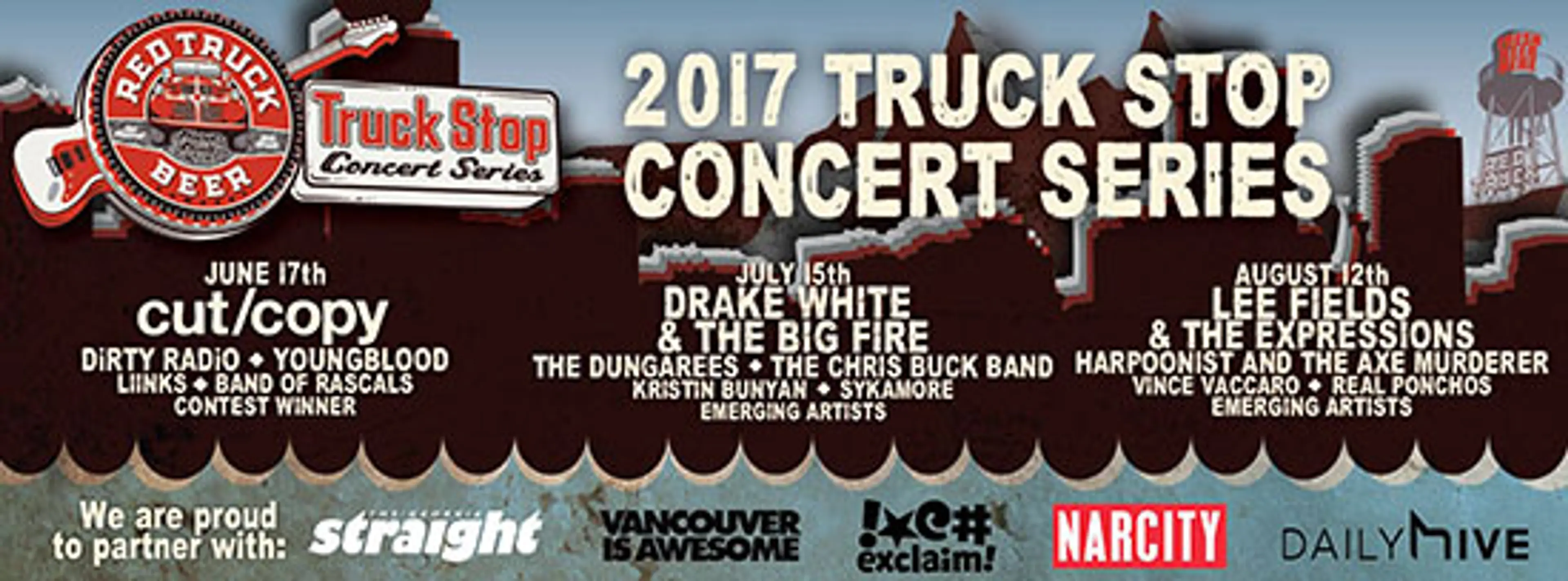 Red Truck Beer Presents Their 2017 Truck Stop Concert Series (Free Ticket Giveaway!)