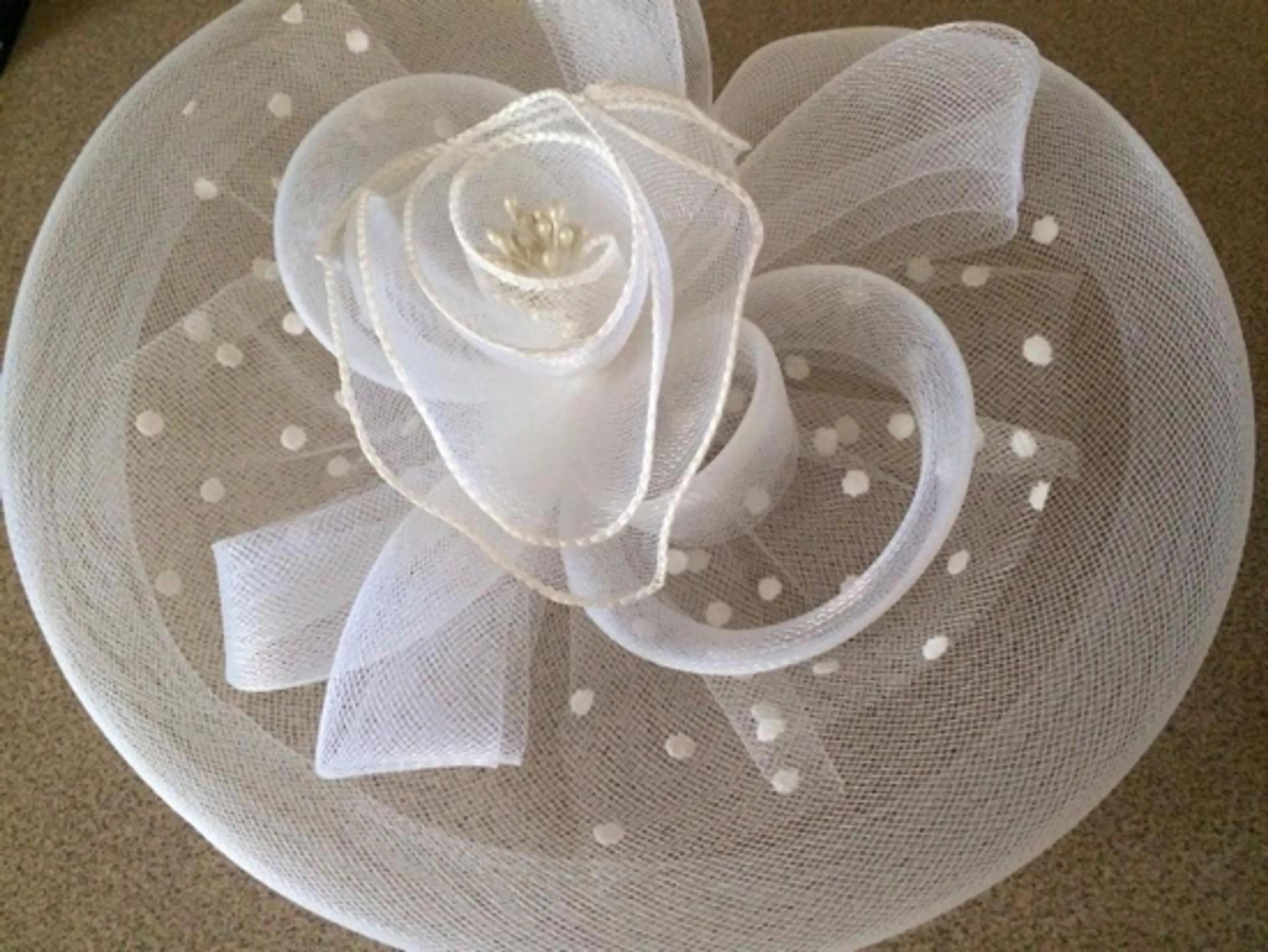 My fascinator from last year (I'm going to go crazier this year!)