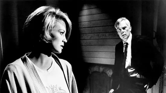 Lee Marvin and Angie Dickinson in Point Blank.