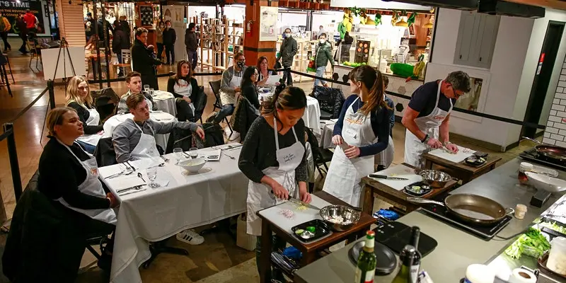 St Patricks' Day cooking class at the Lonsdale Quay