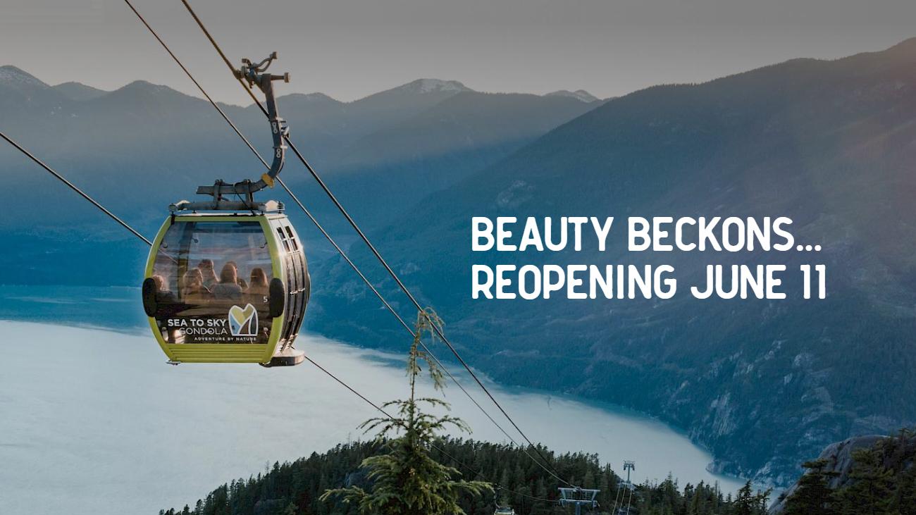Sea to Sky Gondola Plans to Reopen June 11