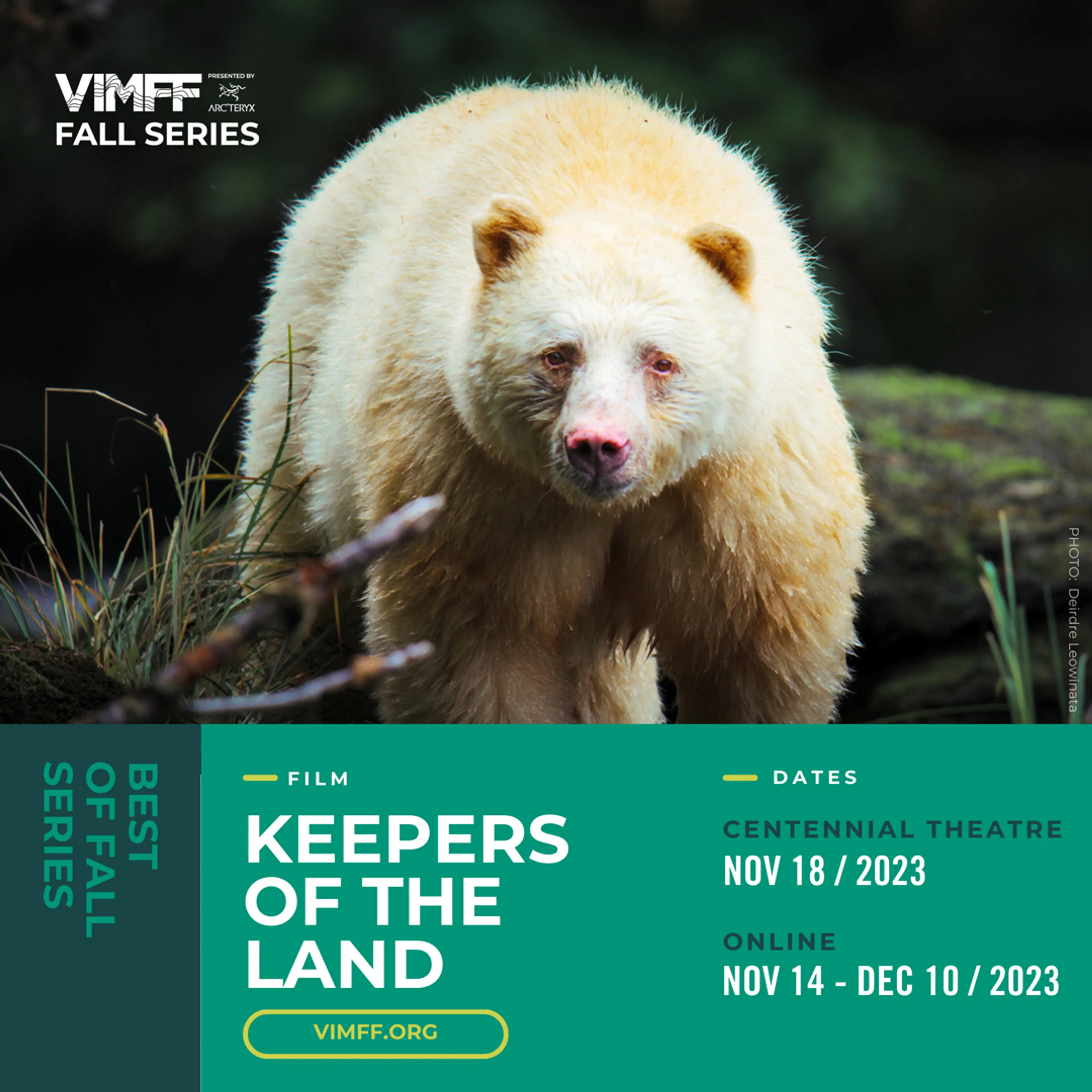 Keepers of the Land VIMFF Fall Series promo poster