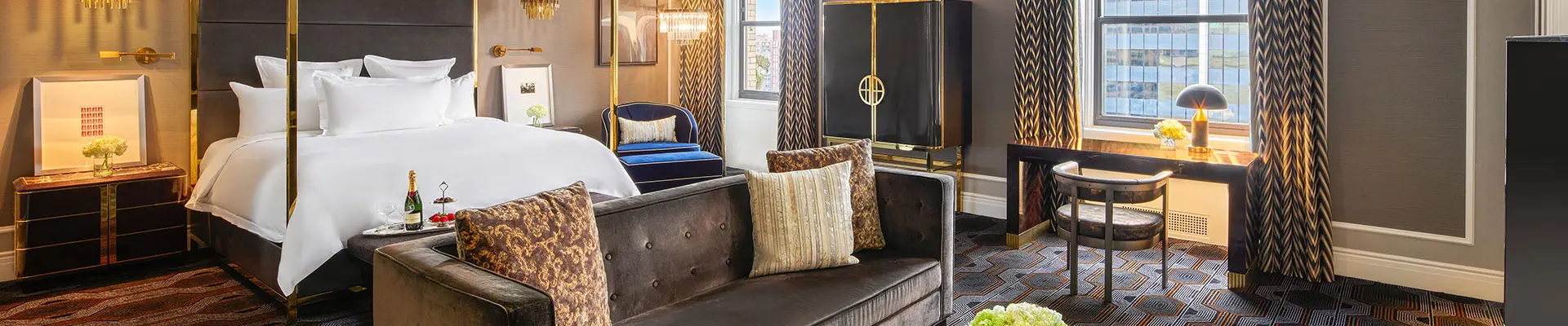 Lieutenant Governor's Suite Bedroom Room | Fairmont Hotel Vancouver