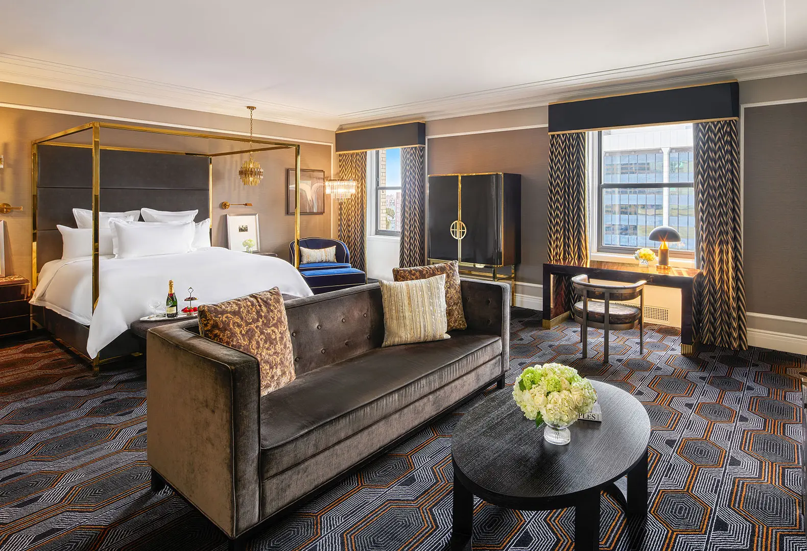 Lieutenant Governor's Suite Bedroom Room | Fairmont Hotel Vancouver