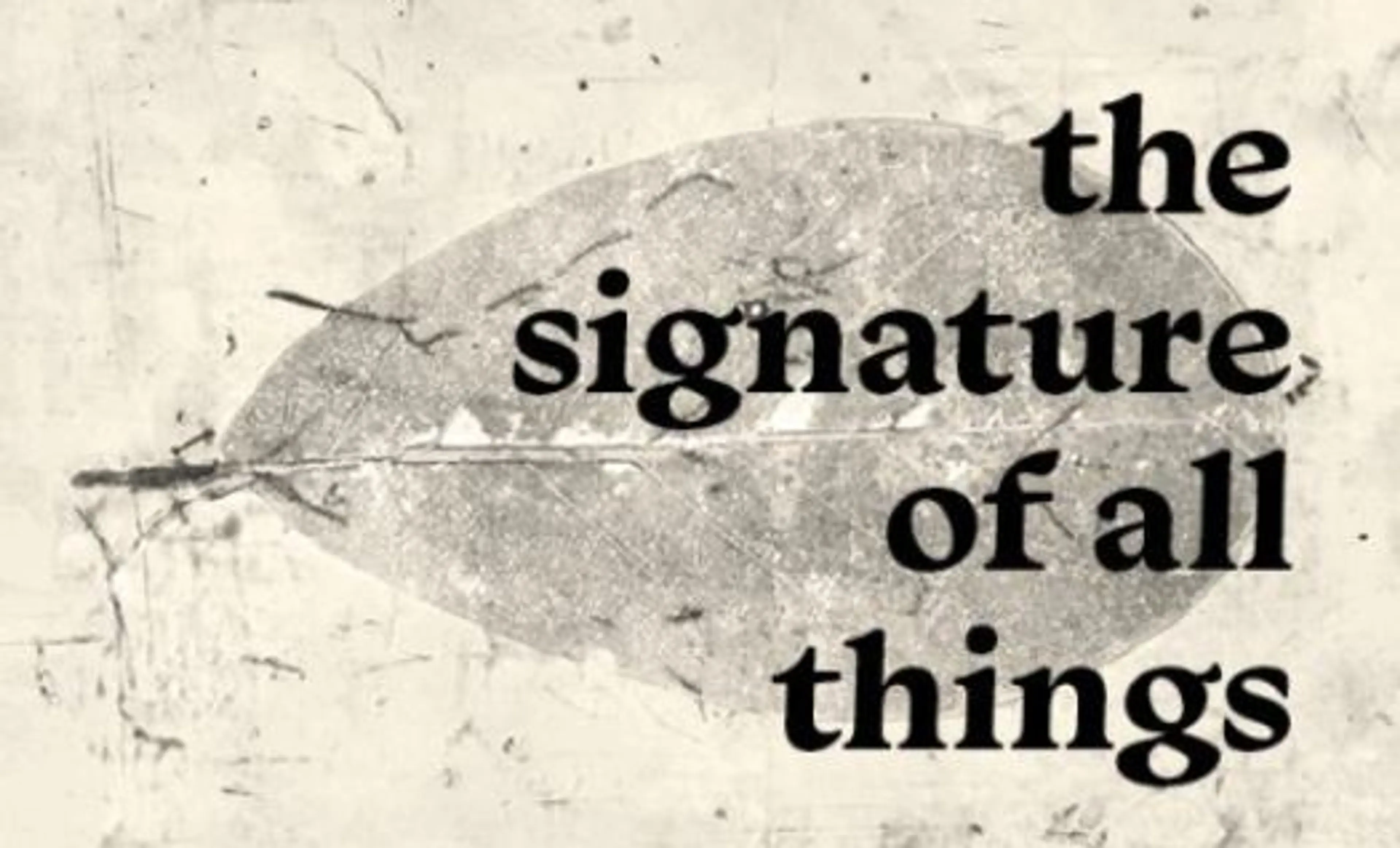 sigofthings