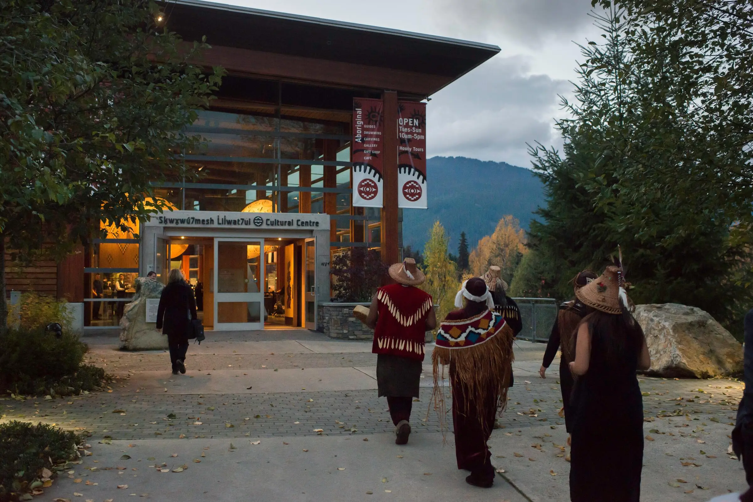 Squamish Lilloette Cultural center, whistler, british columbia, canada
